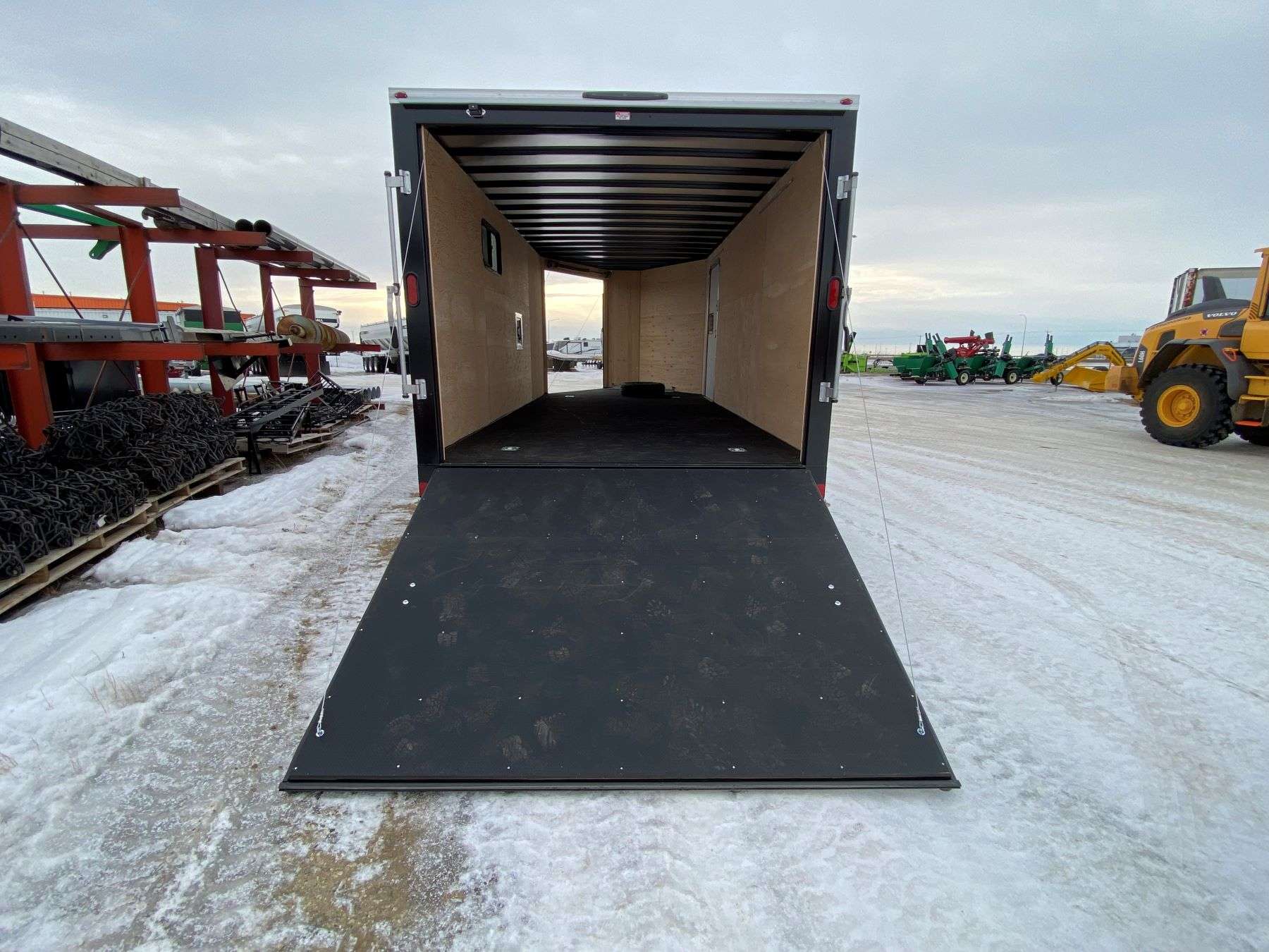 2026 Royal 8'x18' + 4' Enclosed Sled Trailer