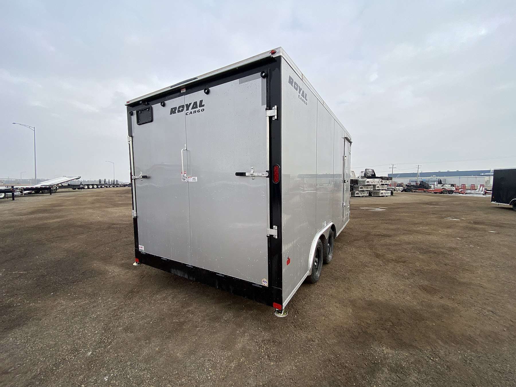 2026 Royal 8'x18' Enclosed Cargo Trailer w/ 35K Axles