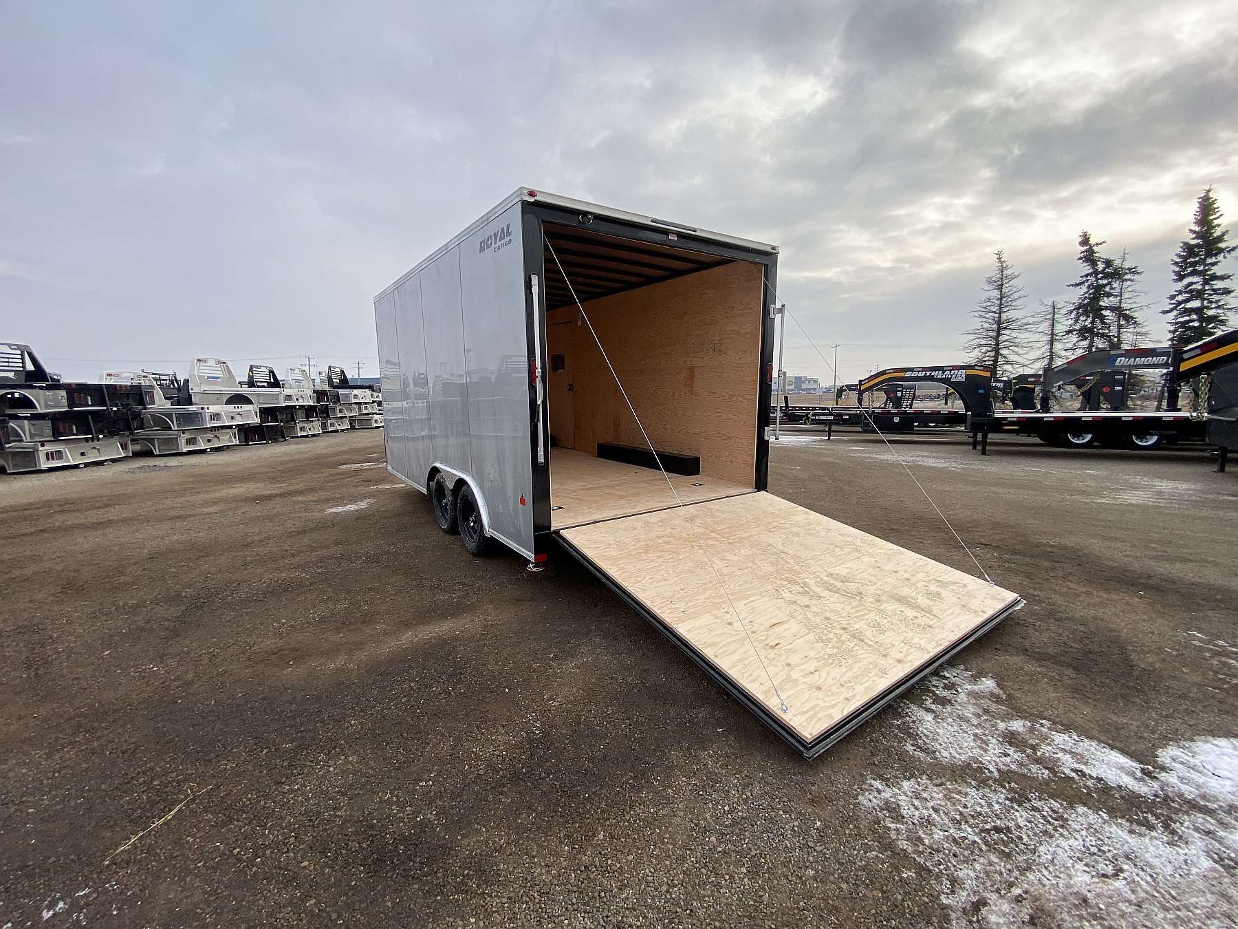 2026 Royal 8'x18' Enclosed Cargo Trailer w/ 35K Axles