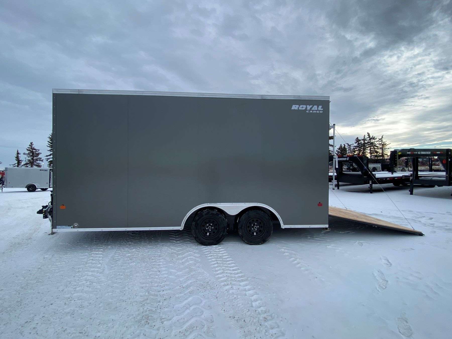 2026 Royal 8'x18' Enclosed Cargo Trailer w/ 35K Axles