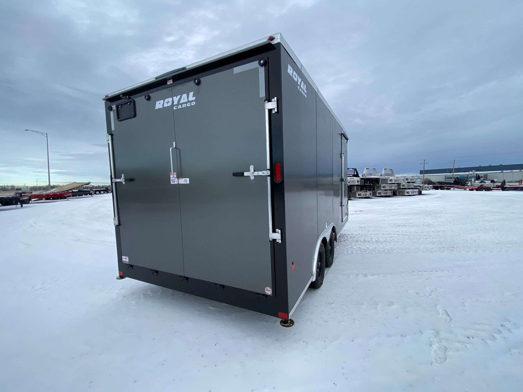 2026 Royal 8'x18' Enclosed Cargo Trailer w/ 35K Axles