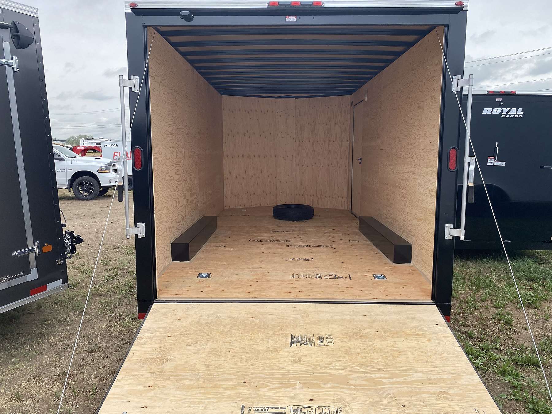 2026 Royal 8'x18' Enclosed Cargo Trailer w/ Dovetail