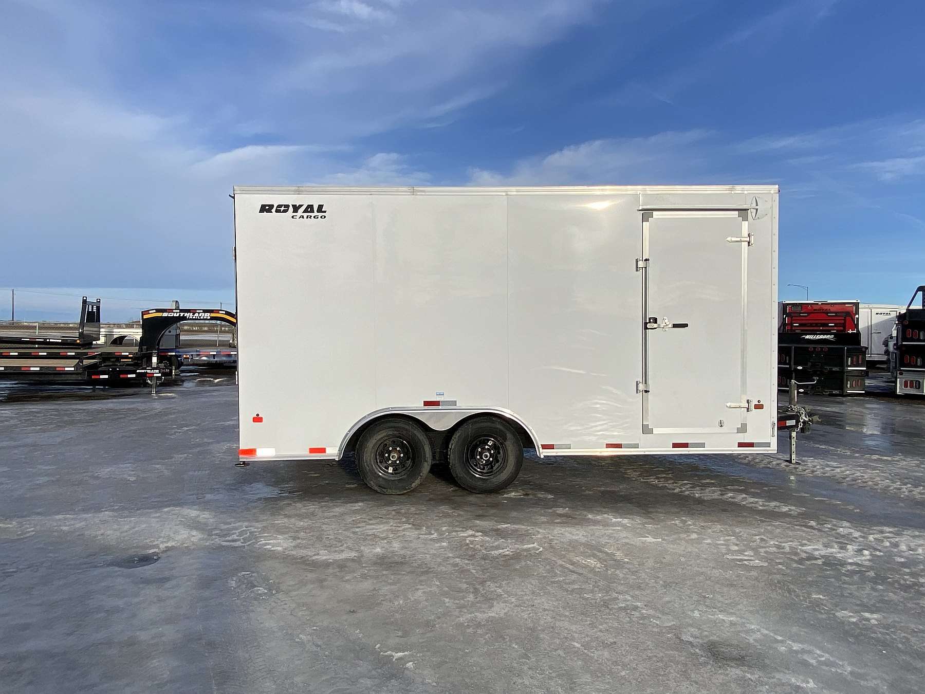 2026 Royal 8'x18' Enclosed Cargo Trailer w/ Dovetail