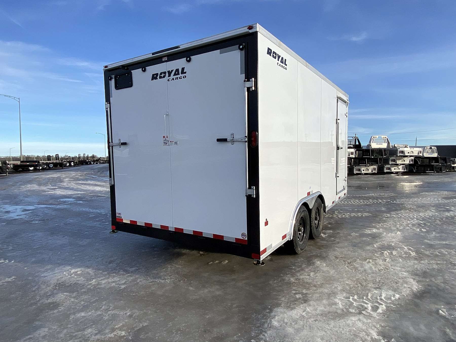 2026 Royal 8'x18' Enclosed Cargo Trailer w/ Dovetail