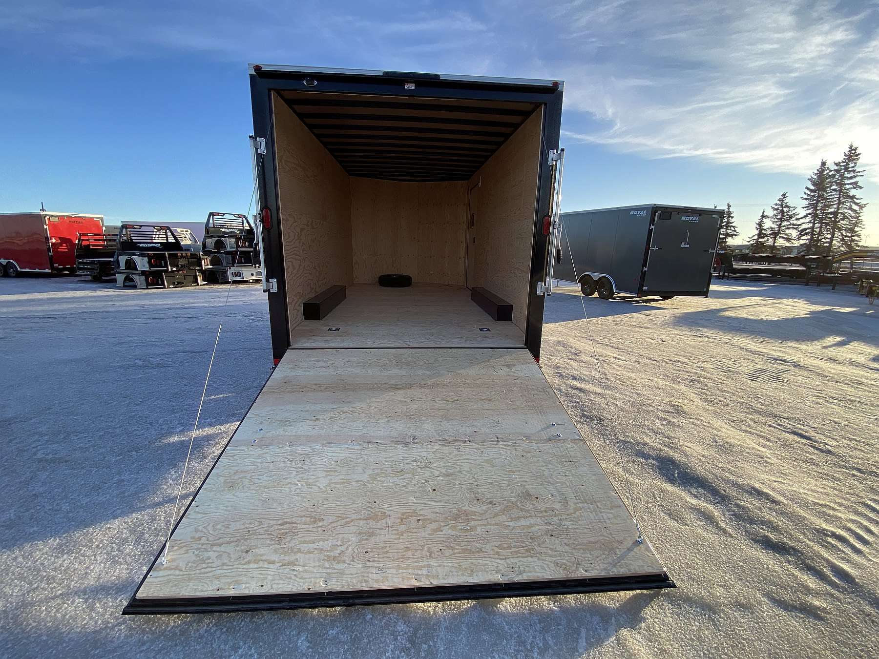 2026 Royal 8'x18' Enclosed Cargo w/ ALM Wheels & Dovetail