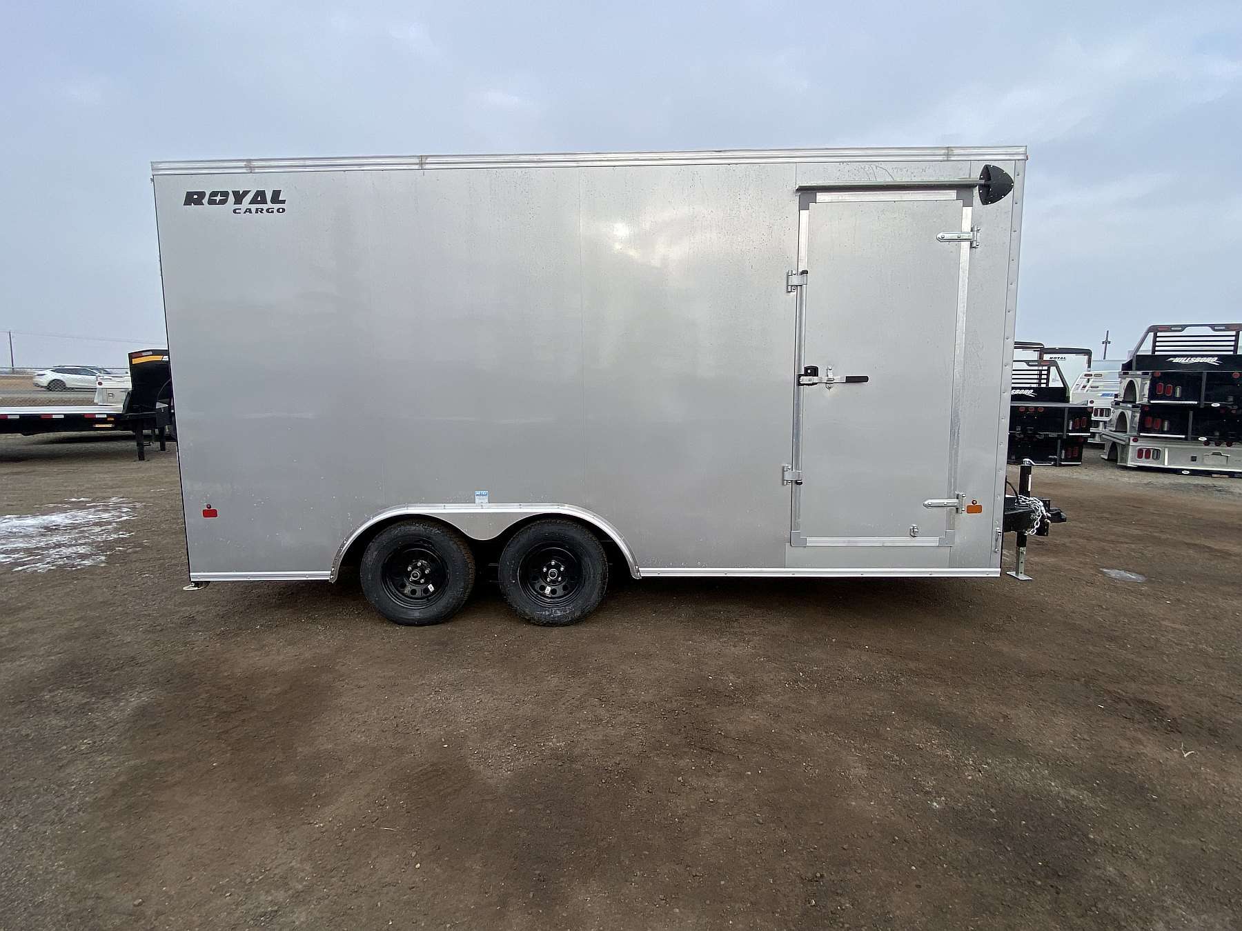 2026 Royal 8'x18' Enclosed Cargo w/ Dovetail & 35K Axles