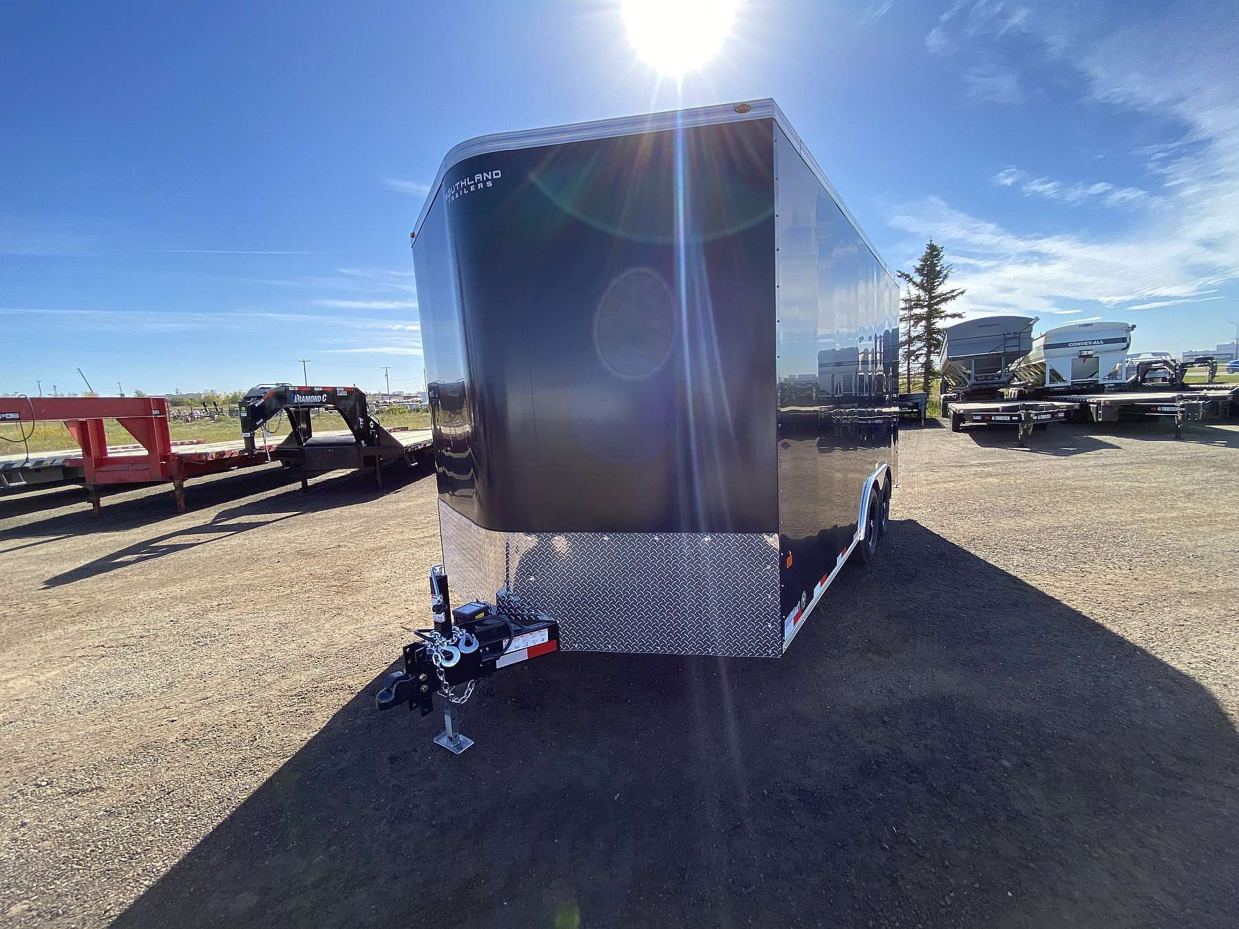 2026 Royal 8'x18' Enclosed Cargo w/ Dovetail & 35K Axles