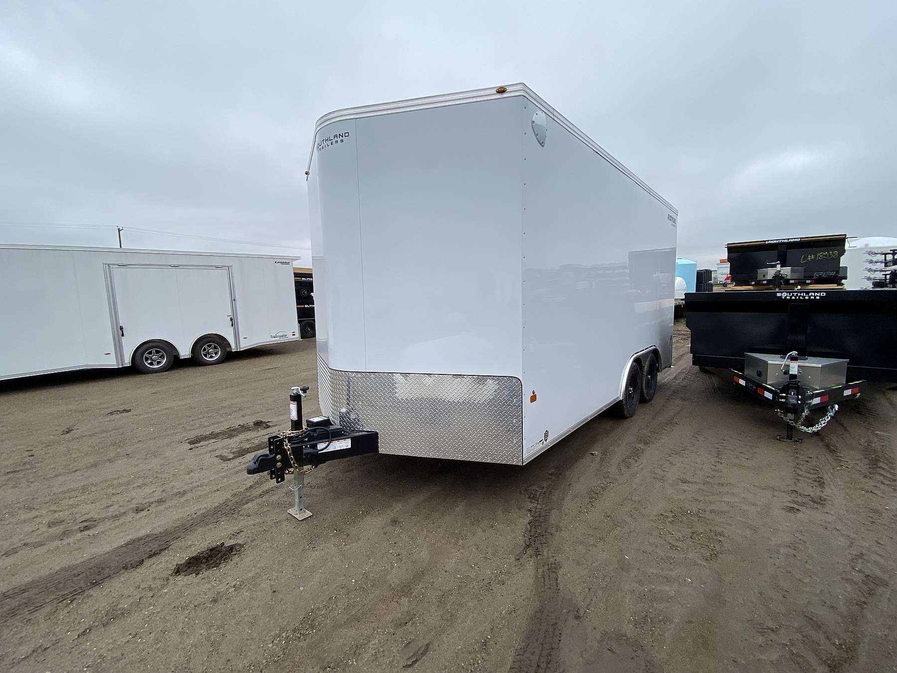 2026 Royal 8'x18' Enclosed Cargo w/ Dovetail & 35K Axles