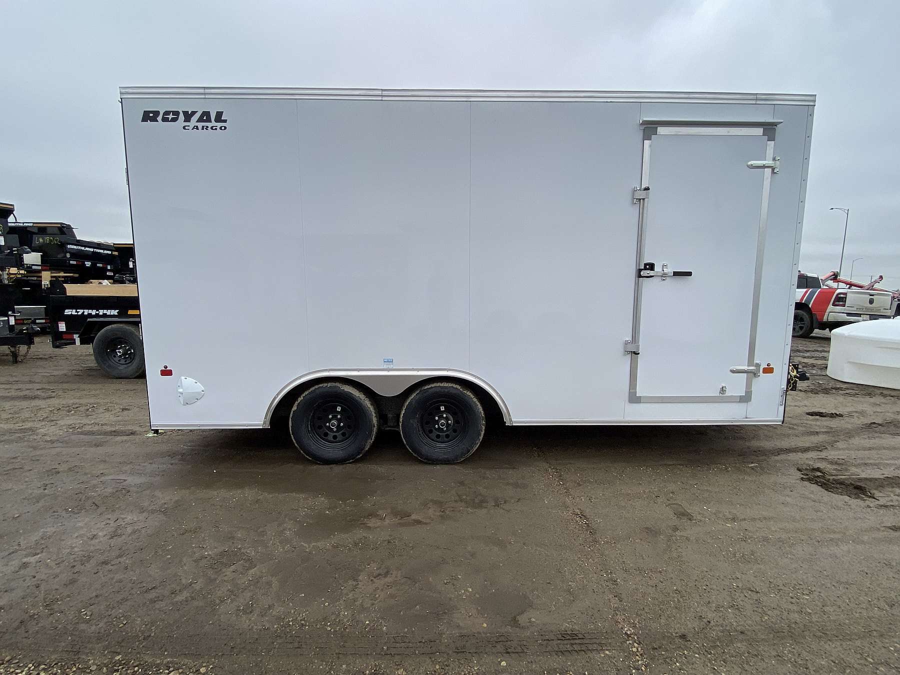 2026 Royal 8'x18' Enclosed Cargo w/ Dovetail & 35K Axles