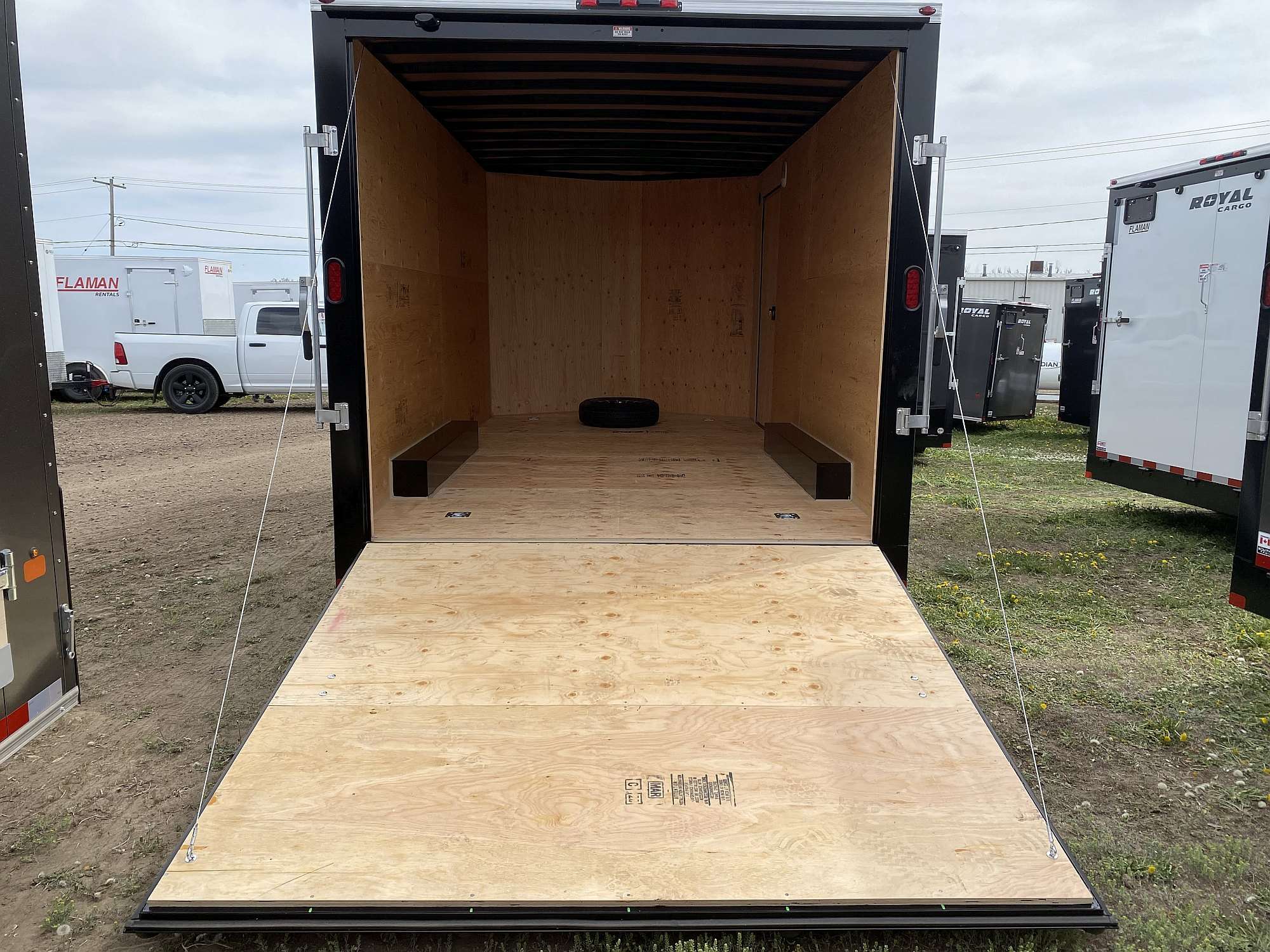2026 Royal 8'x18' Enclosed Cargo  w/ Ramp Door