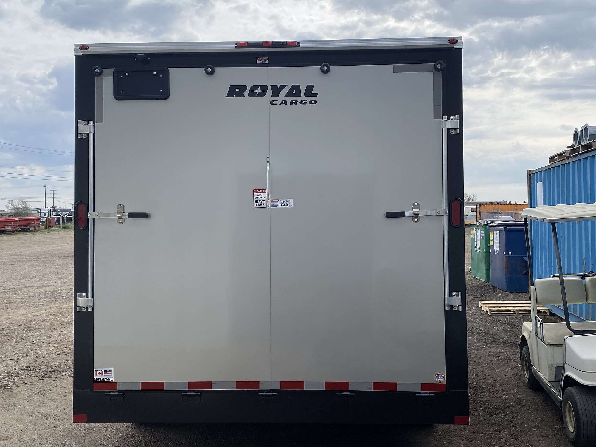 2026 Royal 8'x18' Enclosed Cargo  w/ Ramp Door