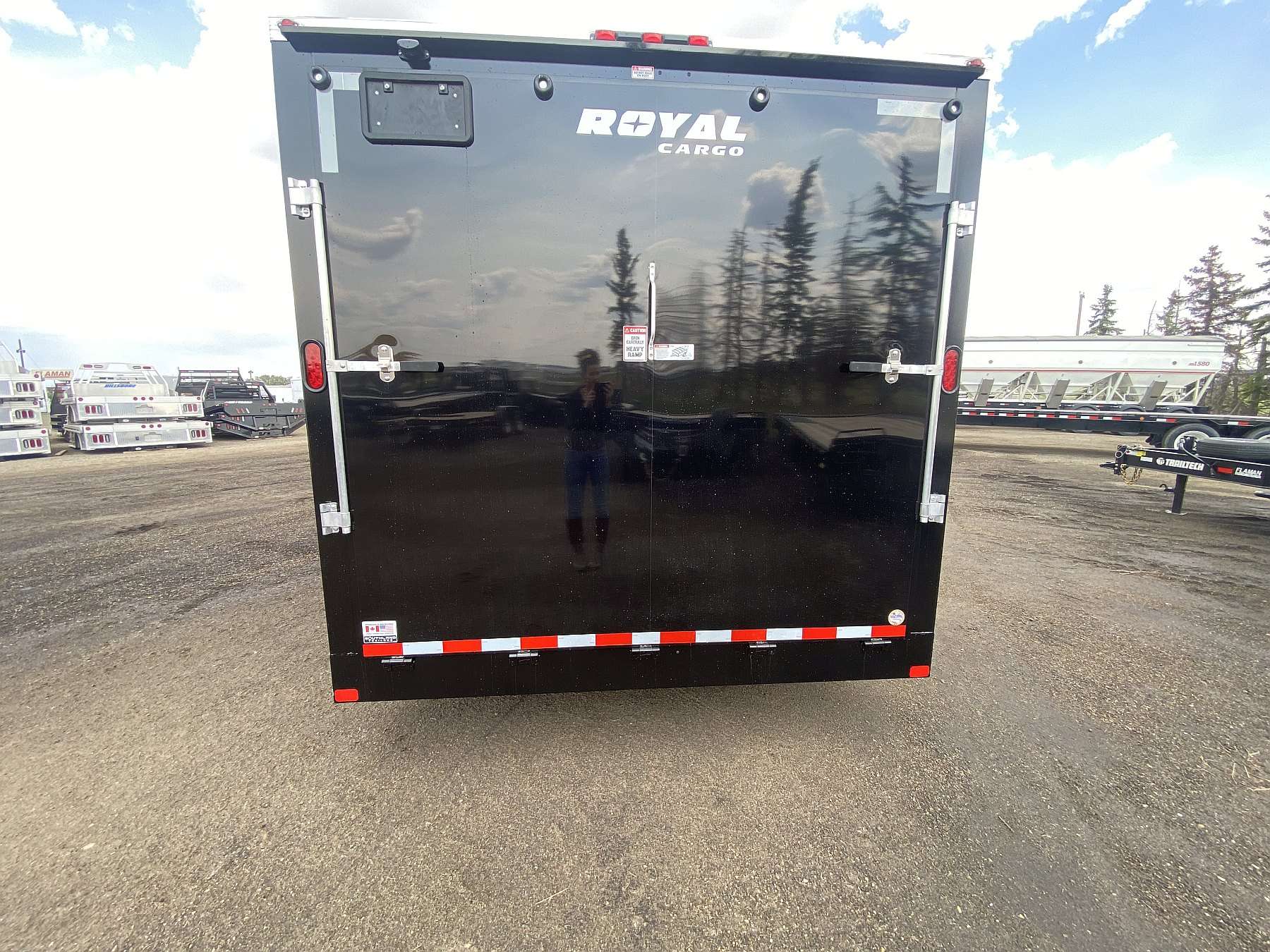 2026 Royal 8'x18' Enclosed Cargo w/ Ramp Door