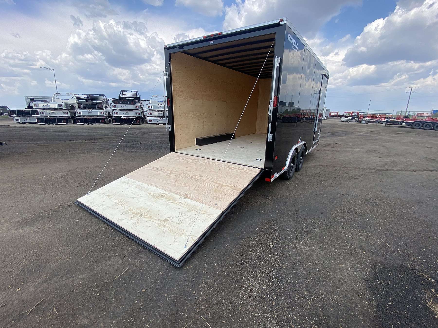 2026 Royal 8'x18' Enclosed Cargo w/ Ramp Door