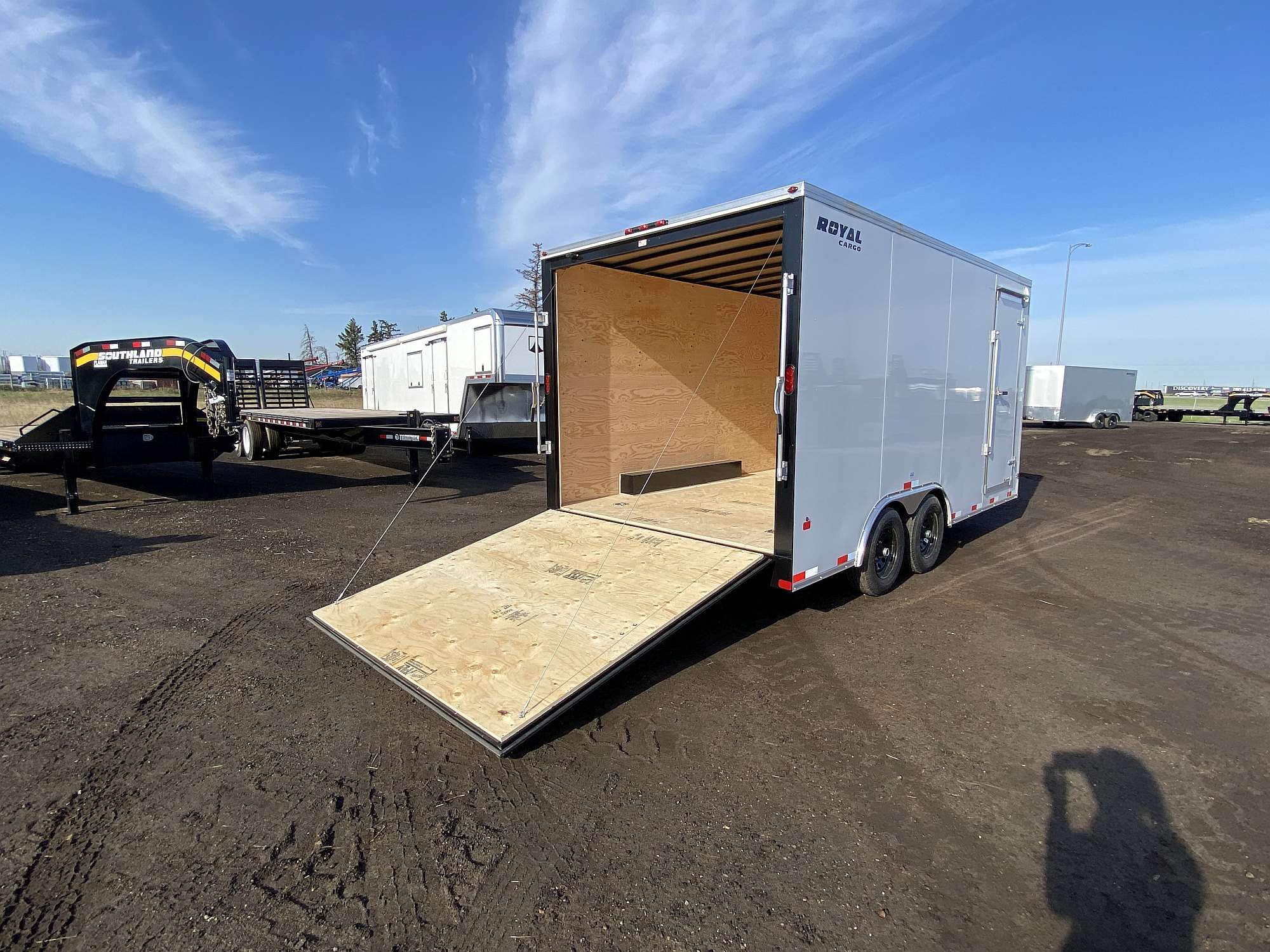 2026 Royal 8'x18' Enclosed Cargo  w/ Ramp Door