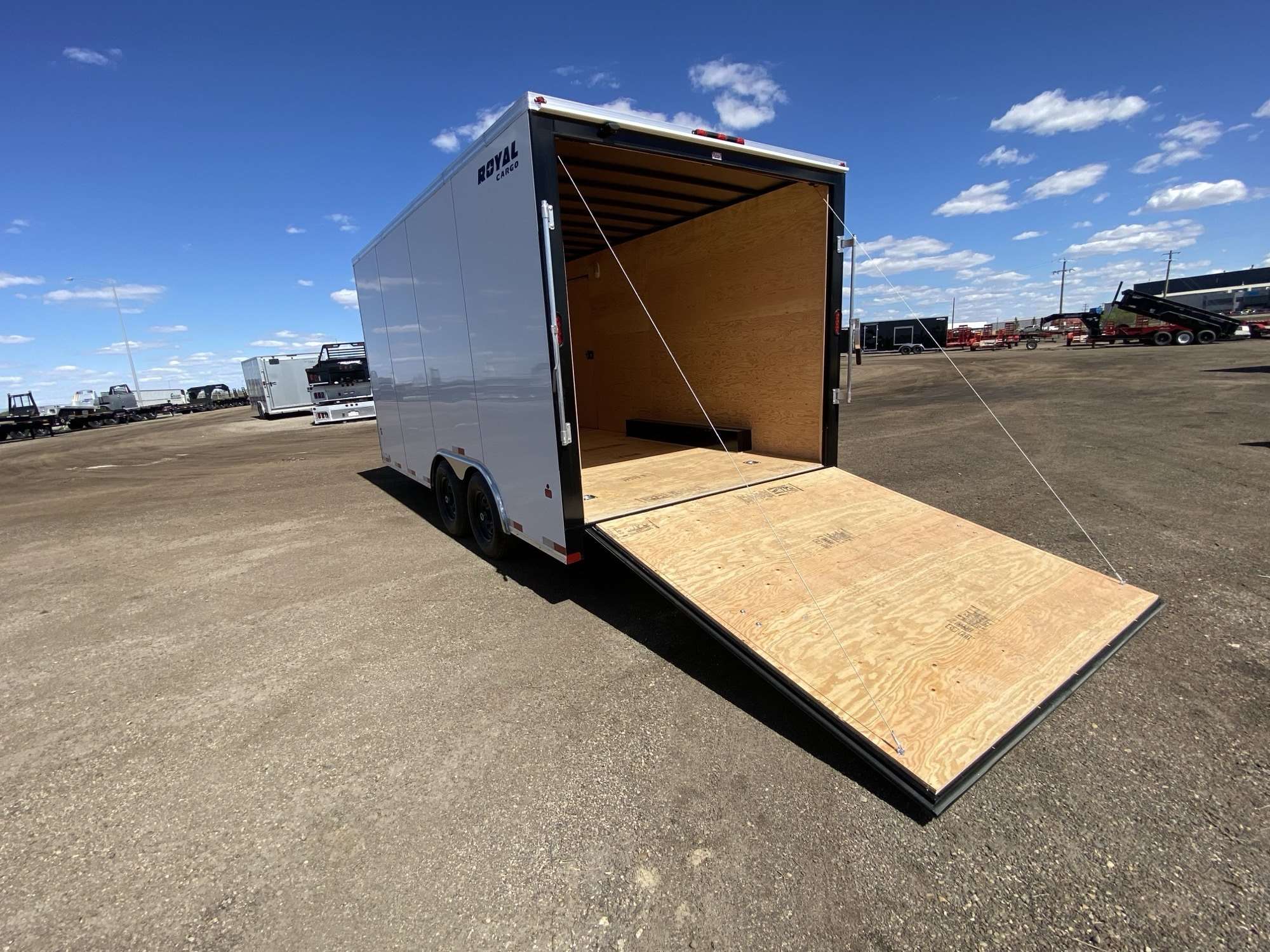 2026 Royal 8'x18' Enclosed Cargo w/ Ramp Door