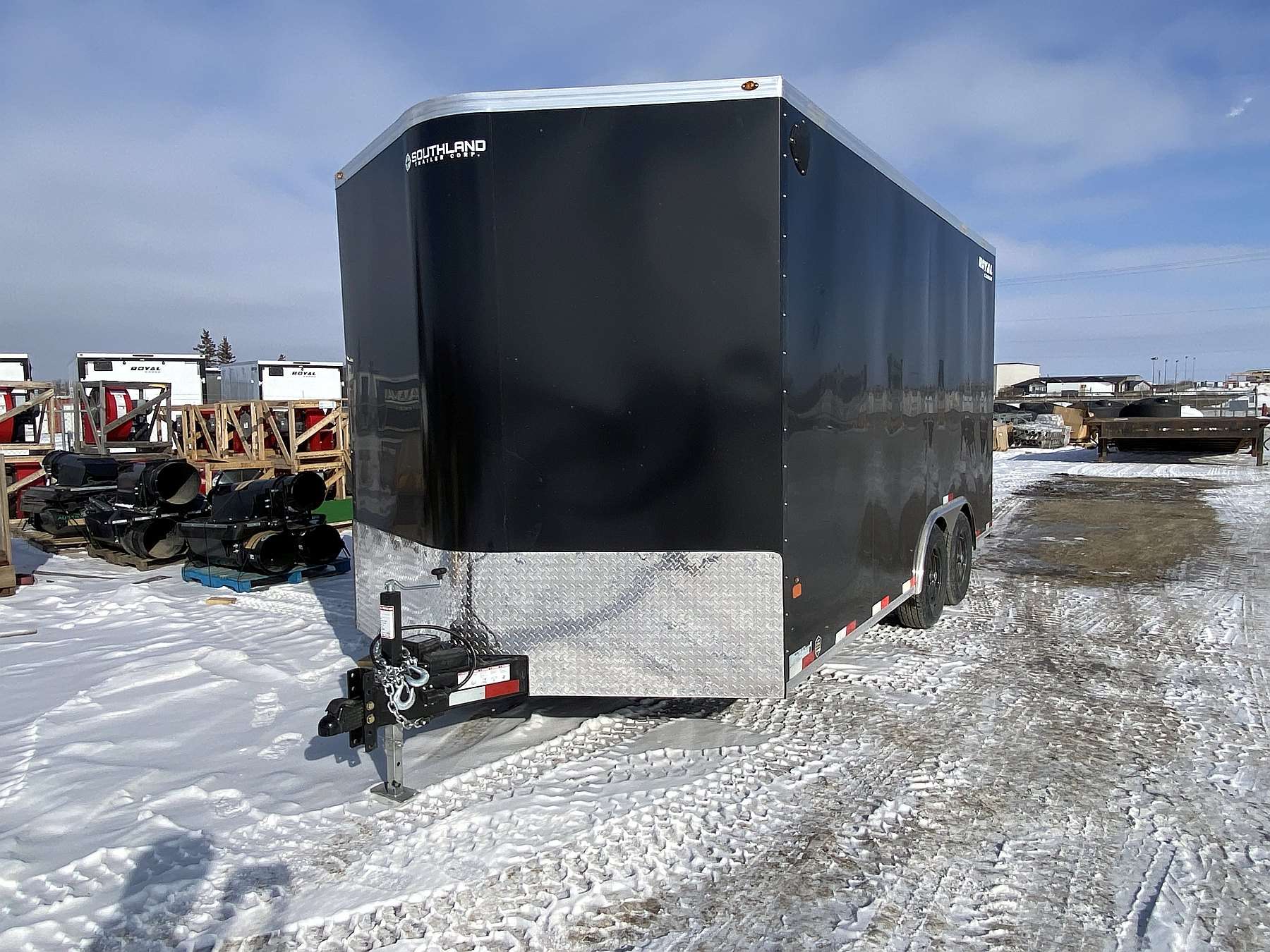 2026 Royal 8'x18' Enclosed Cargo w/ Ramp Door