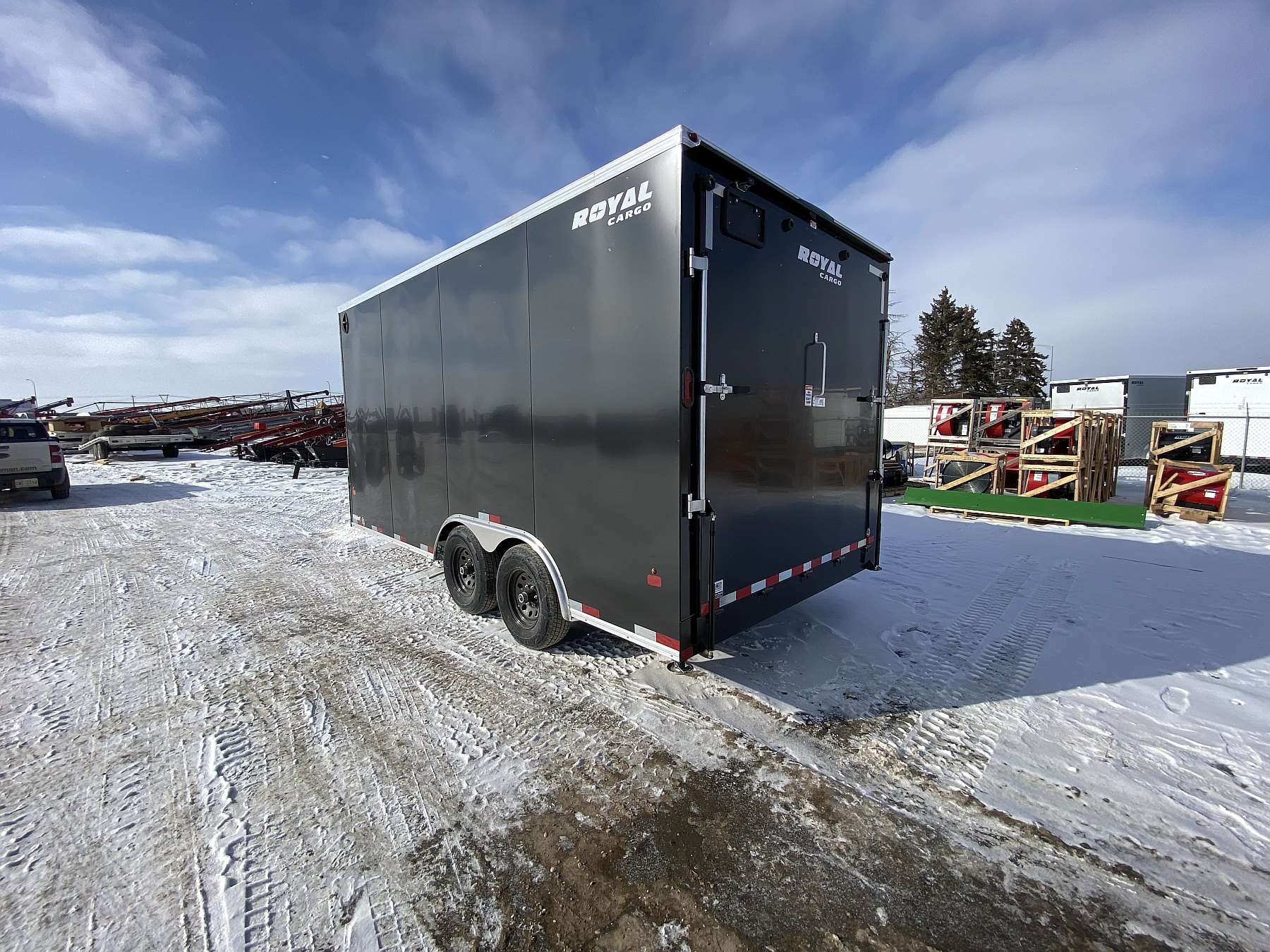 2026 Royal 8'x18' Enclosed Cargo w/ Ramp Door