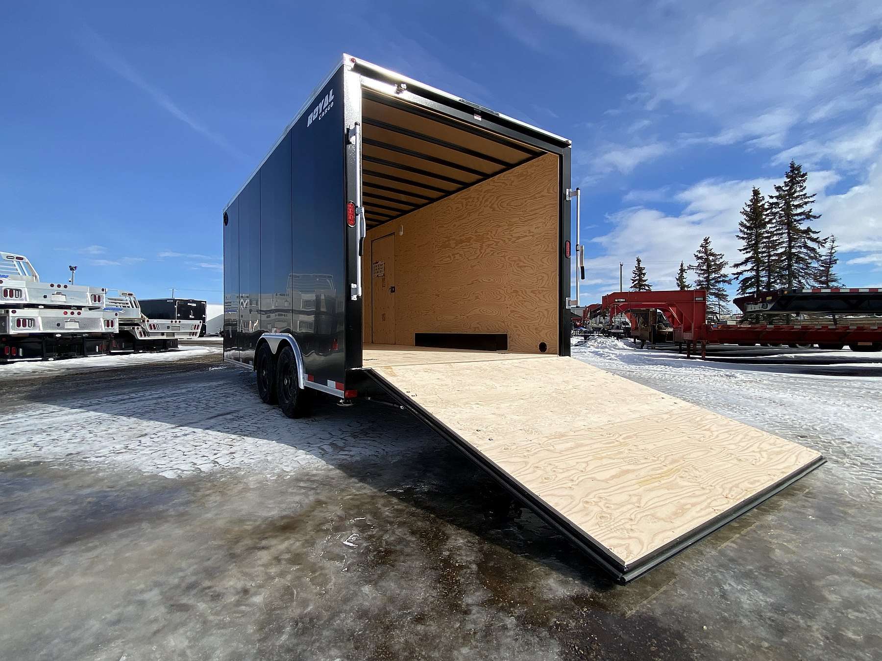2026 Royal 8'x18' Enclosed Cargo w/ Ramp Door