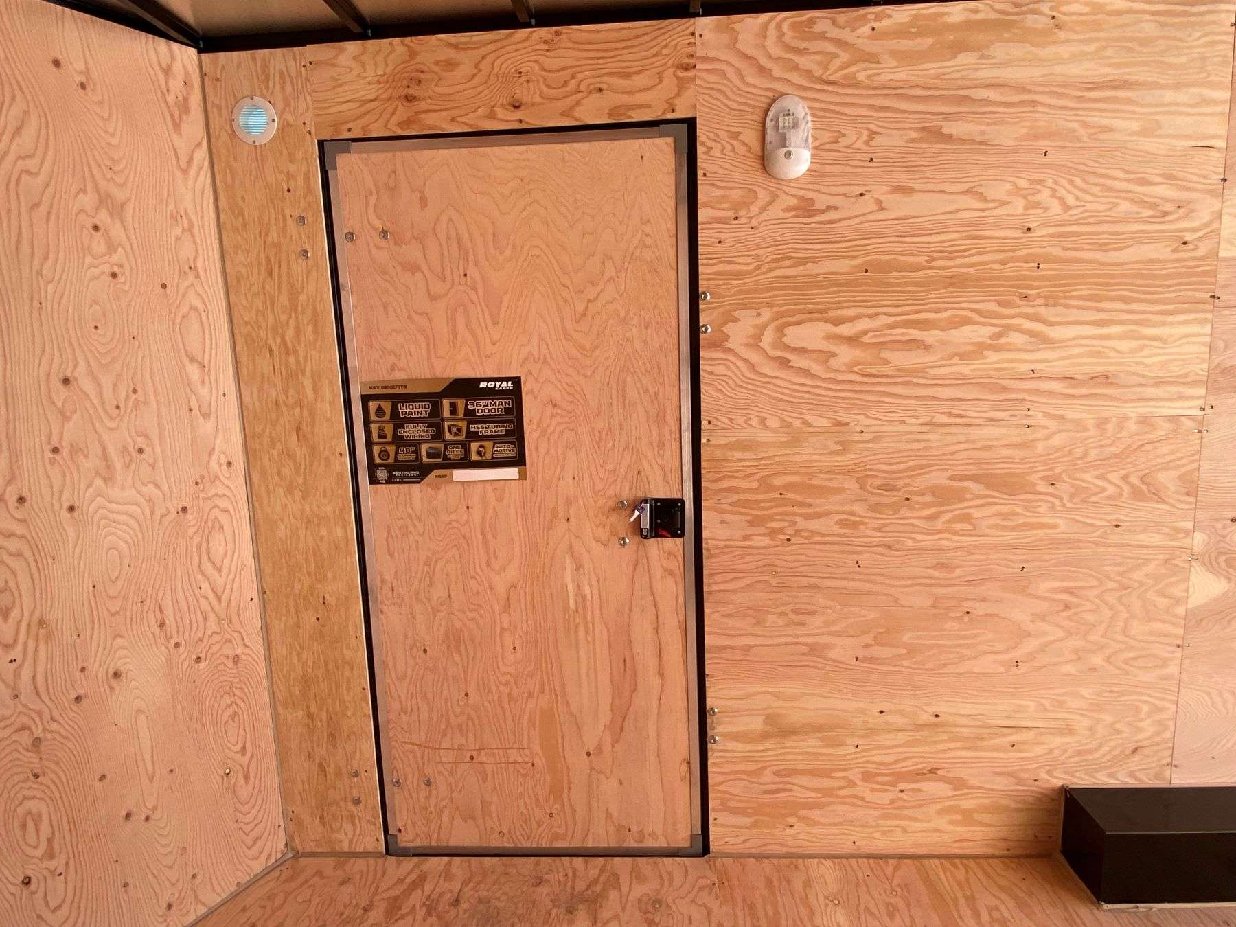 2026 Royal 8'x18' Enclosed Trailer w/ 6K Axle Upgrade