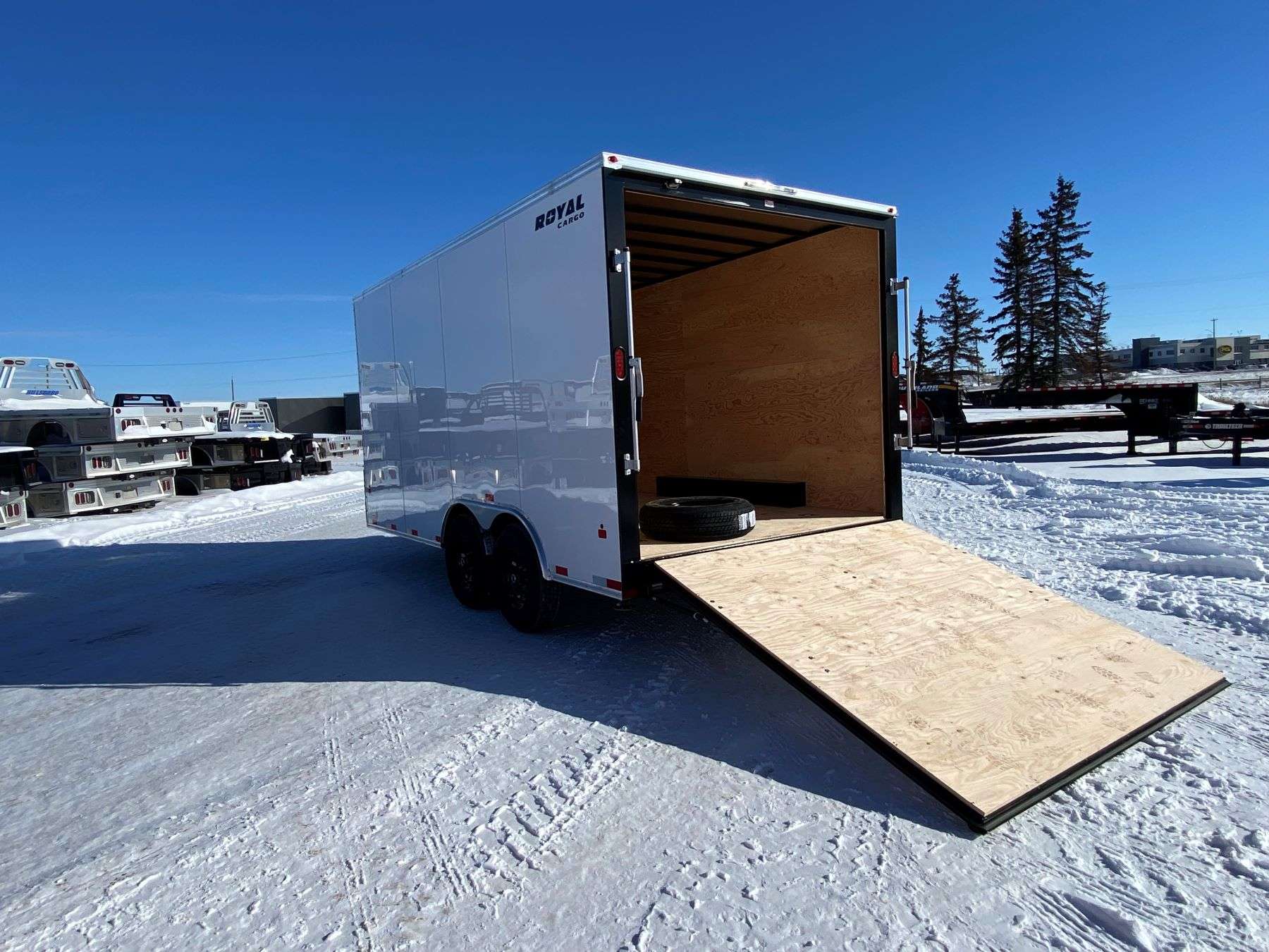 2026 Royal 8'x18' Enclosed Trailer w/ 6K Axle Upgrade