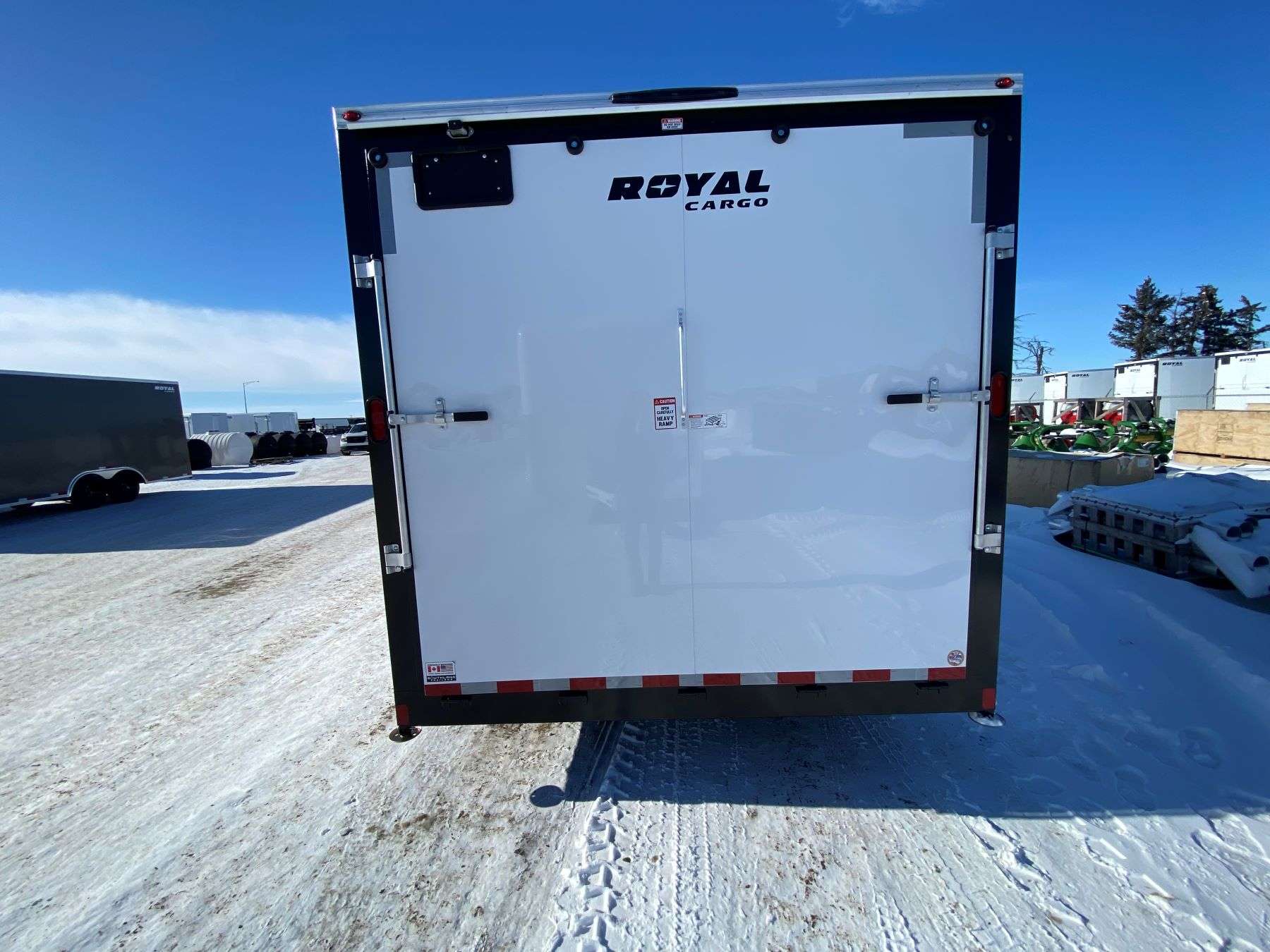 2026 Royal 8'x20' Enclosed Flat Front Cargo Trailer