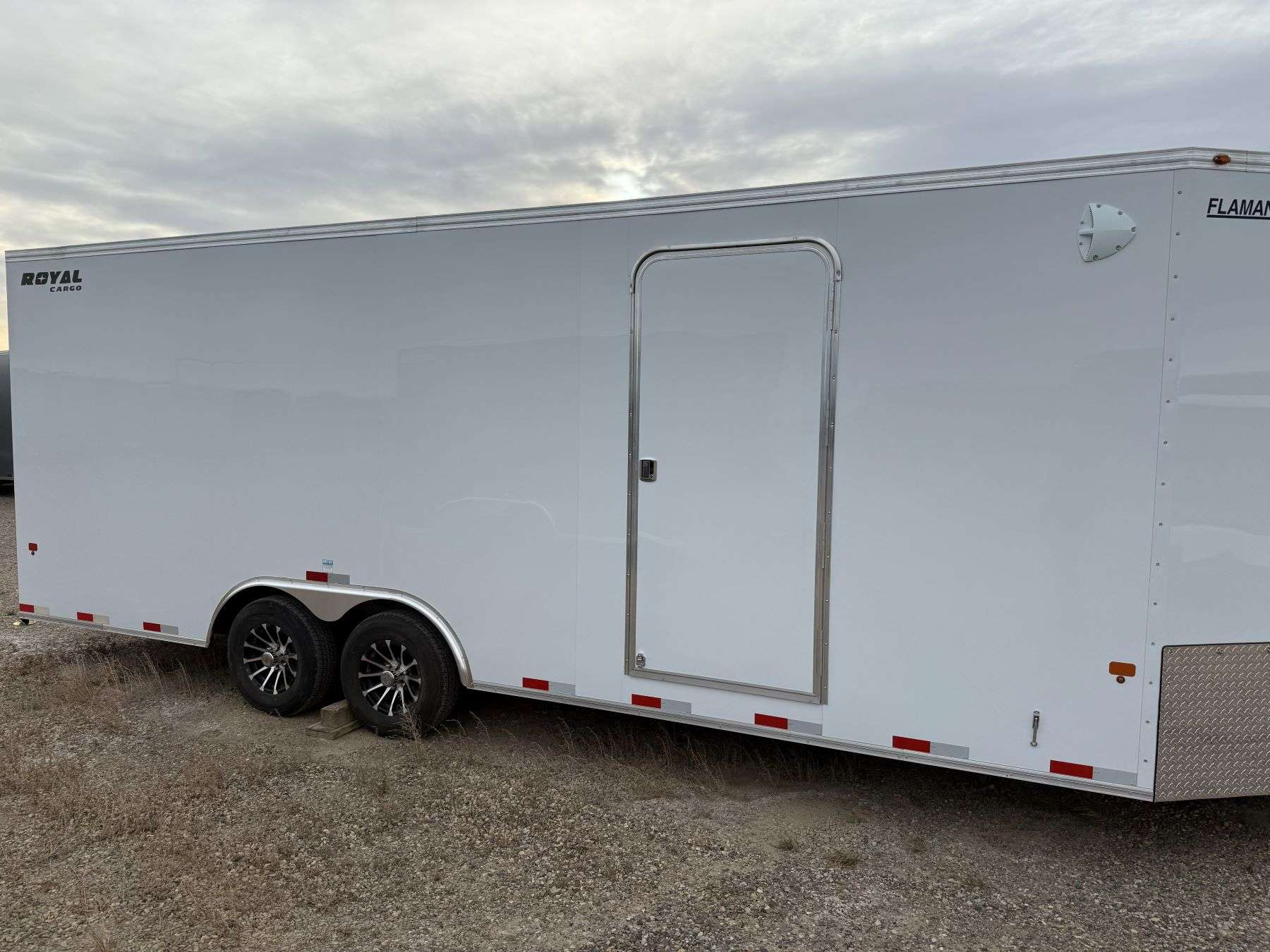 2026 Royal 8'x22' + 4' Enclosed Sled Trailer