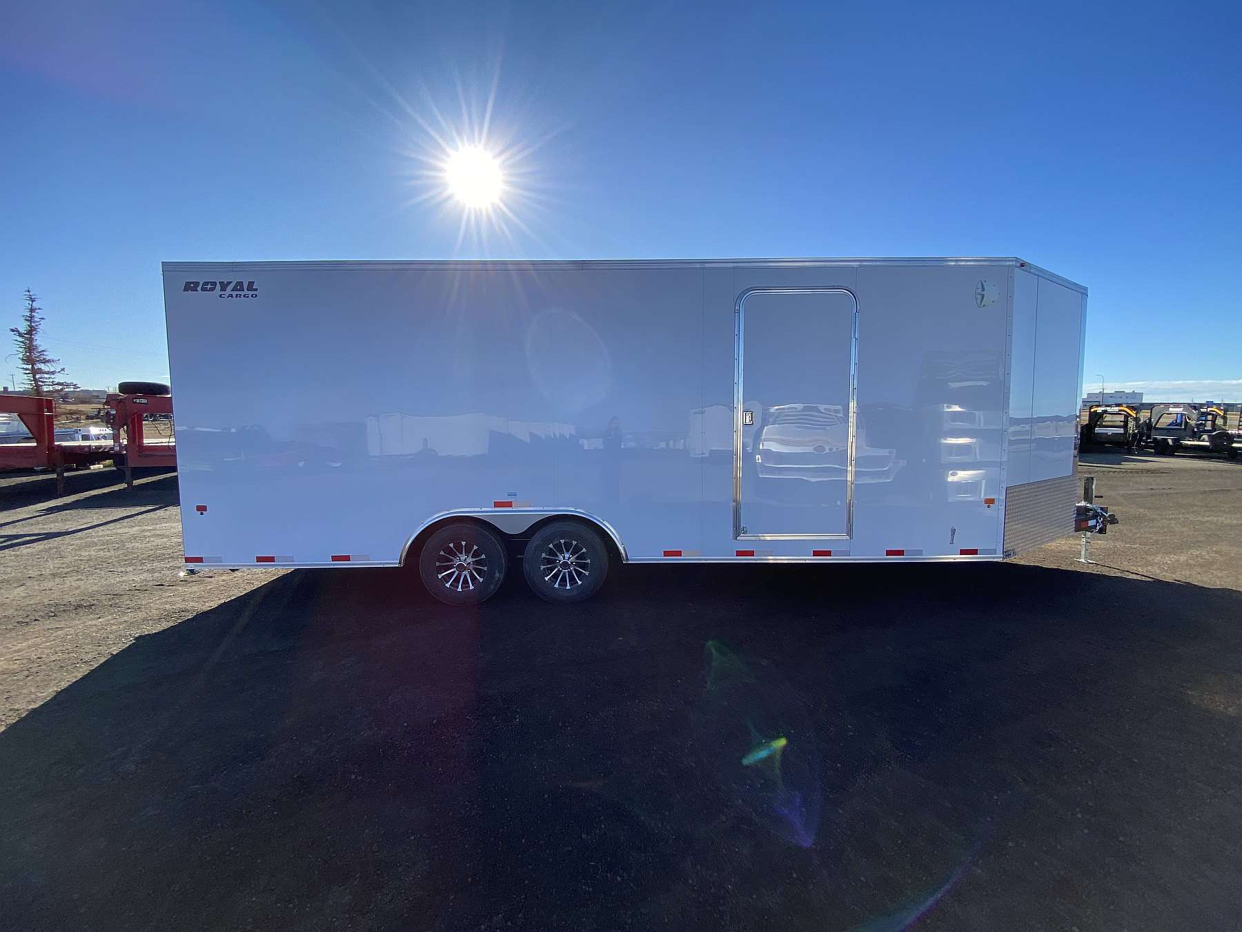 2026 Royal 8'x22' + 4' Enclosed Sled Trailer