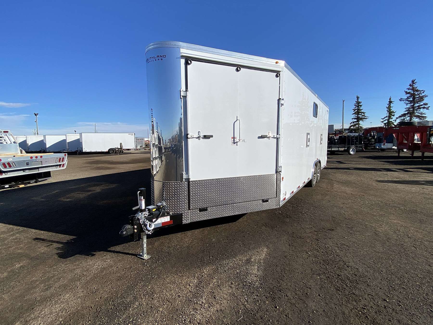 2026 Royal 8'x22' + 4' Enclosed Sled Trailer