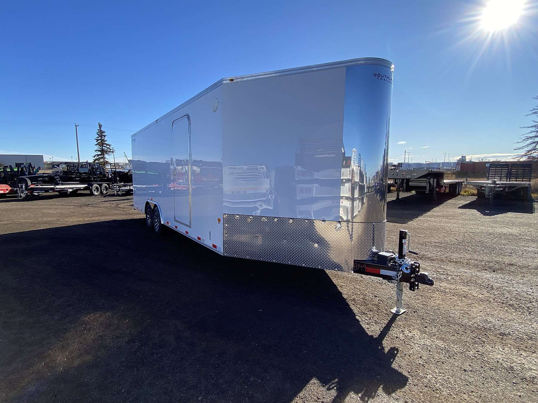 2026 Royal 8'x22' + 4' Enclosed Sled Trailer