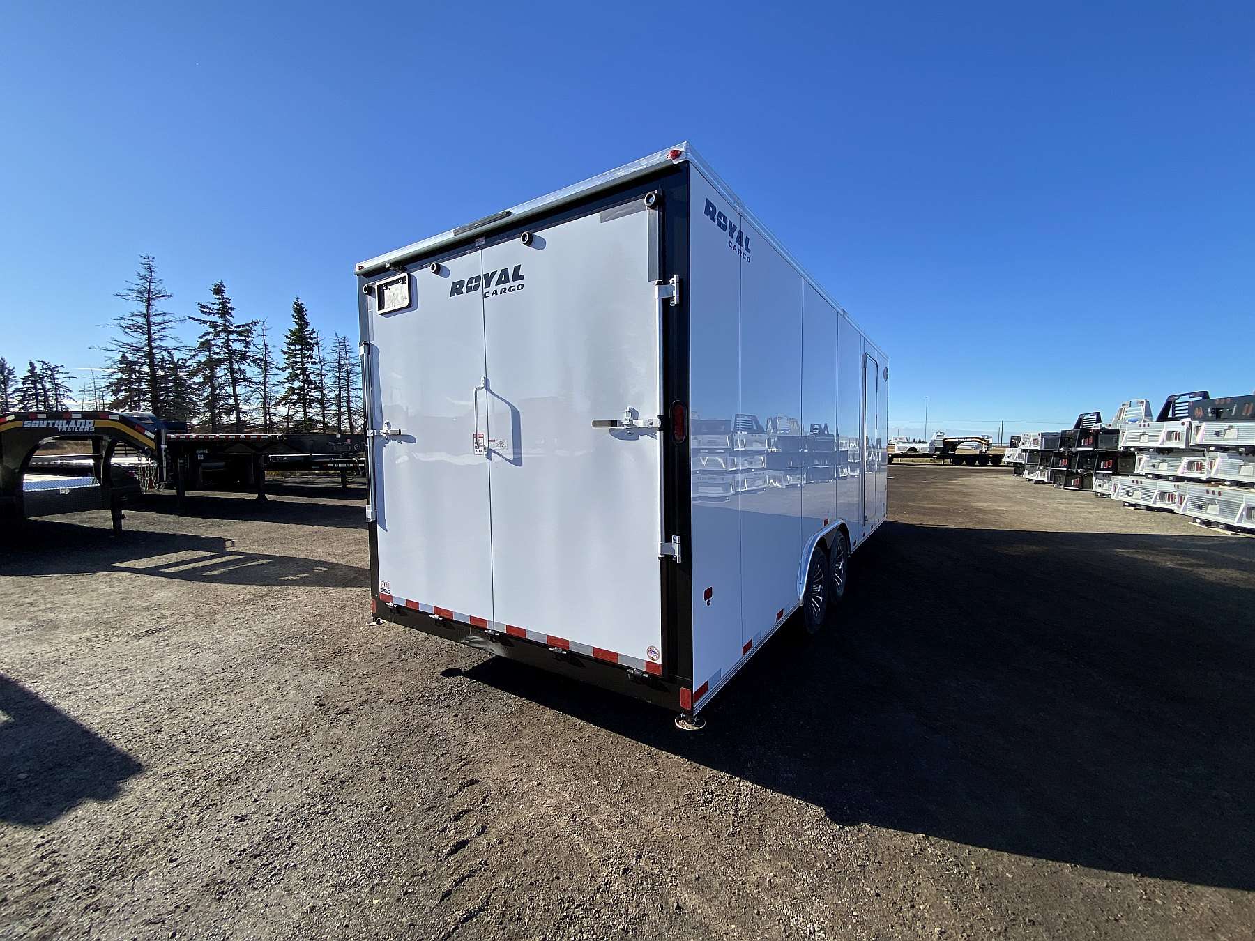 2026 Royal 8'x22' + 4' Enclosed Sled Trailer