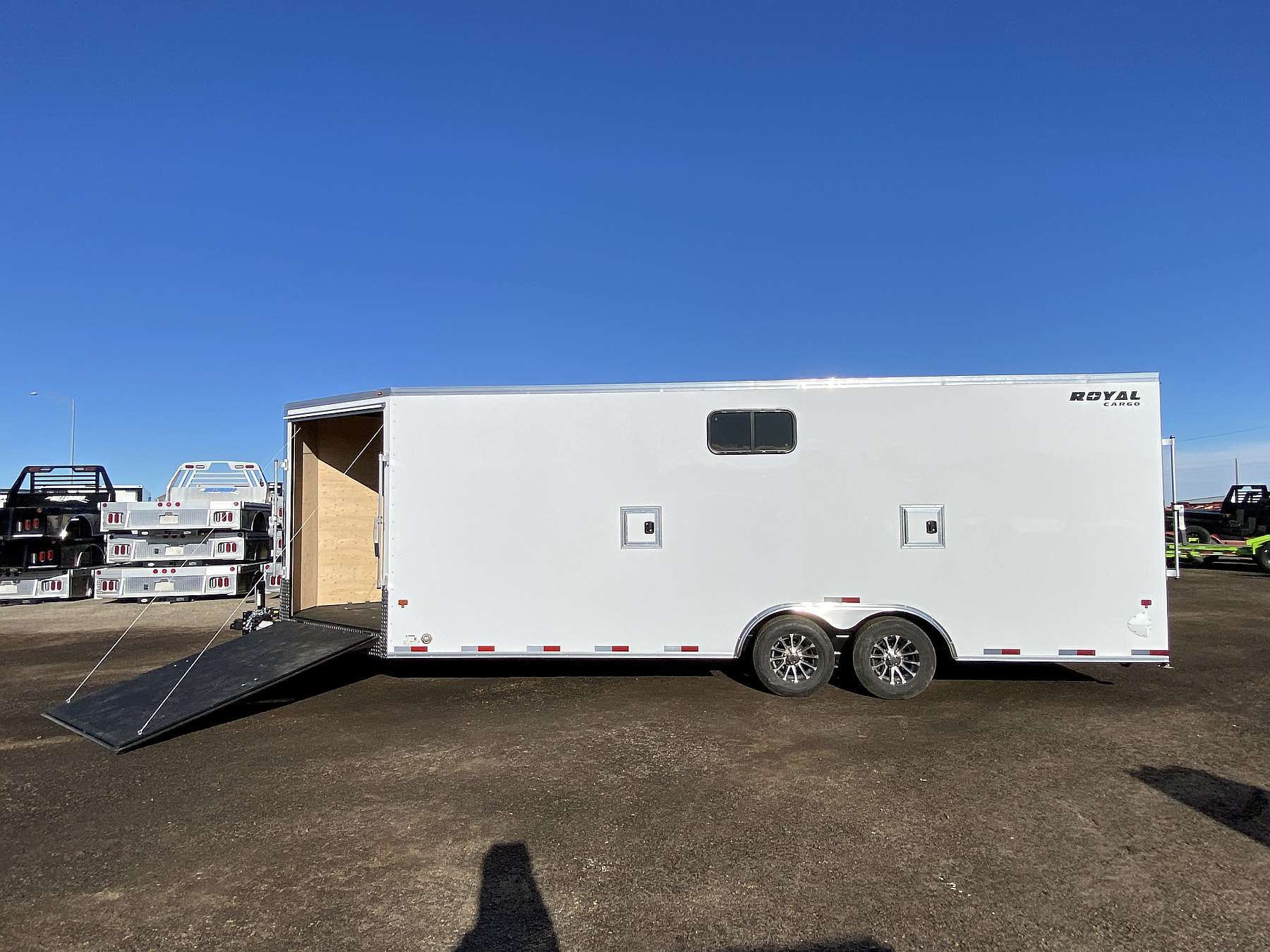 2026 Royal 8'x22' + 4' Enclosed Sled Trailer