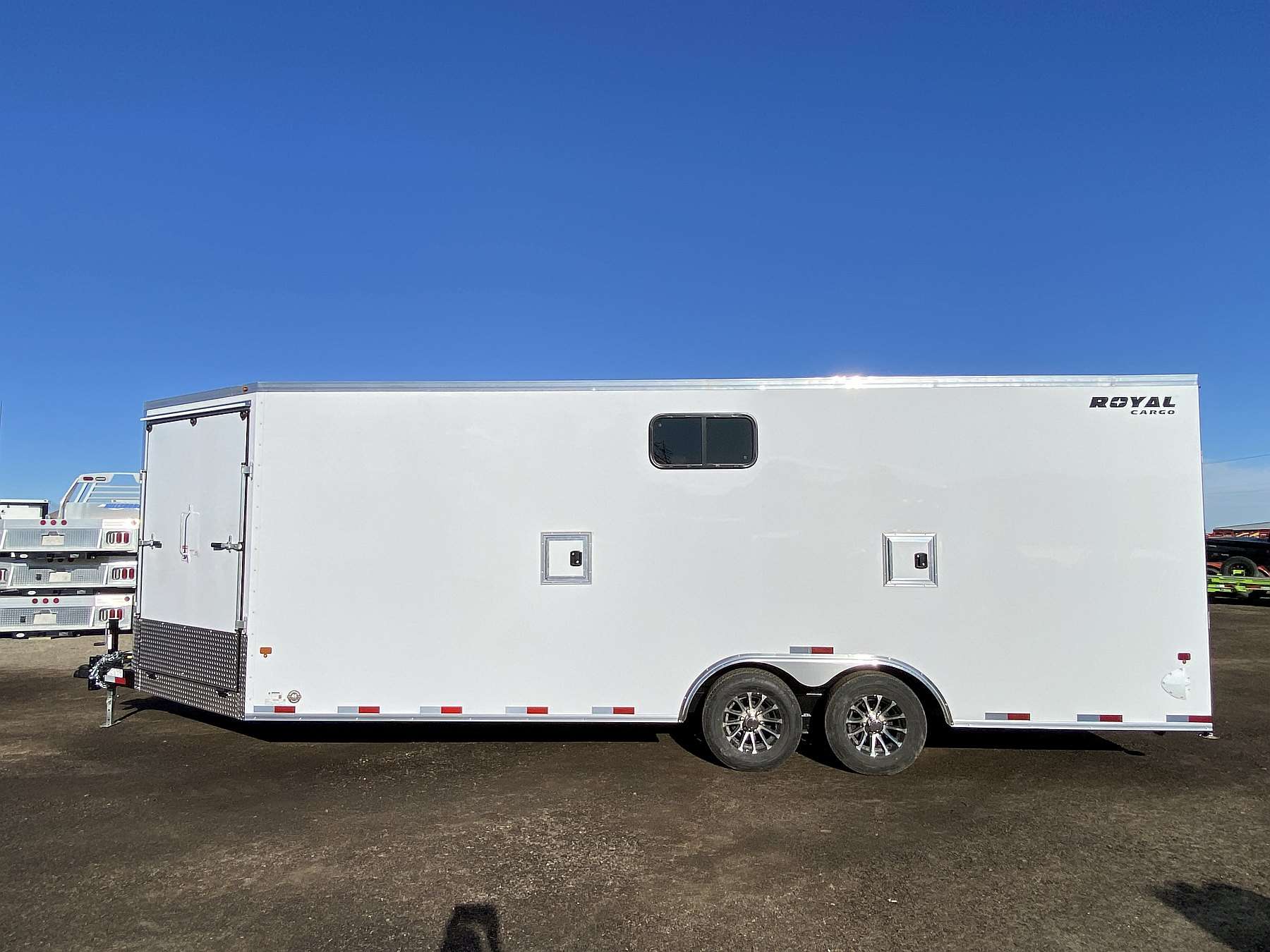2026 Royal 8'x22' + 4' Enclosed Sled Trailer