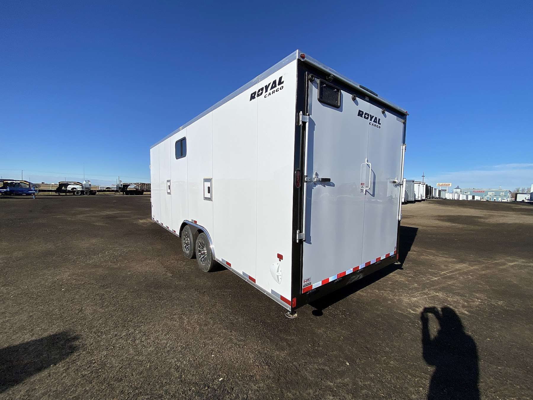 2026 Royal 8'x22' + 4' Enclosed Sled Trailer