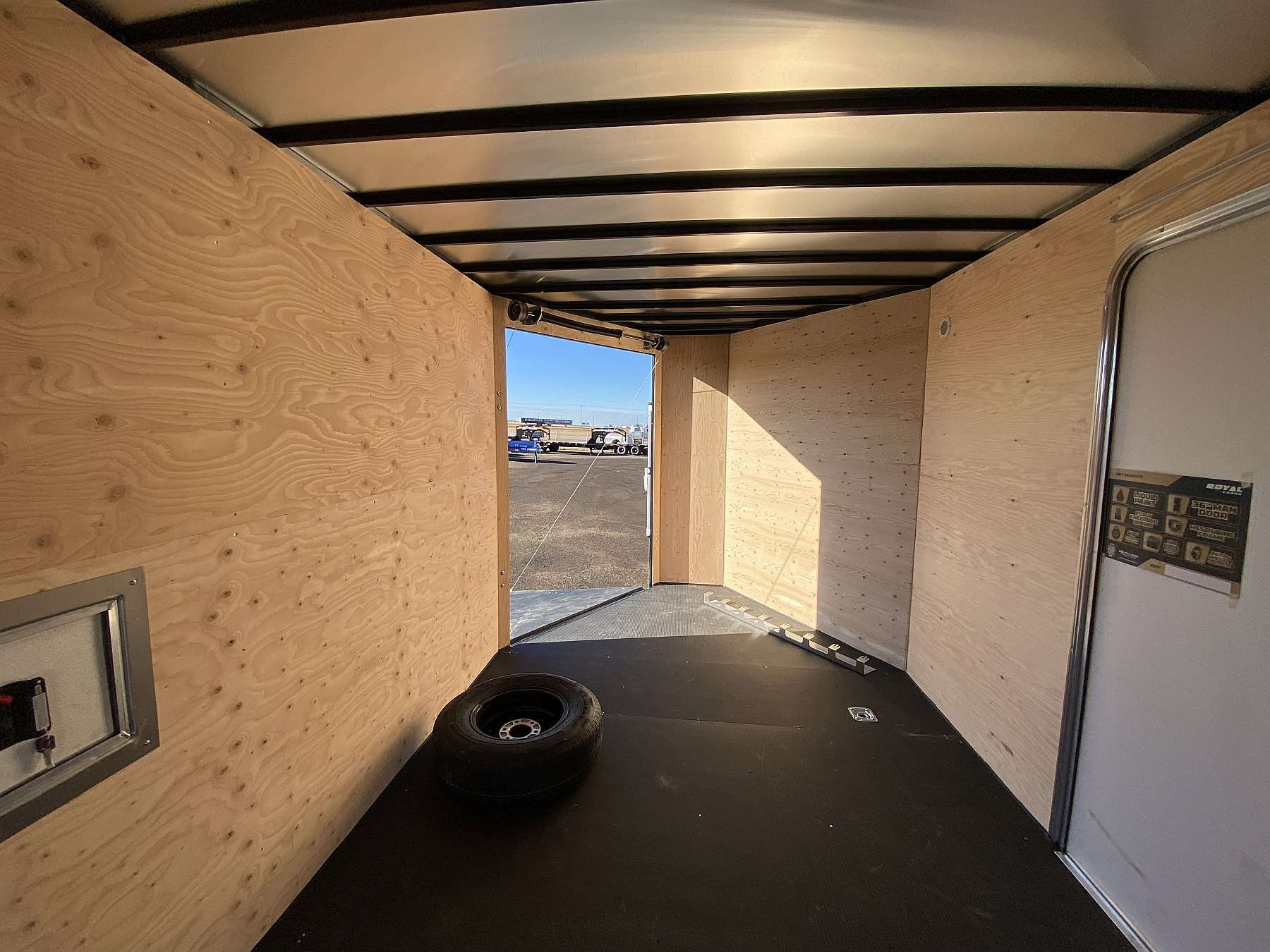 2026 Royal 8'x22' + 4' Enclosed Sled Trailer