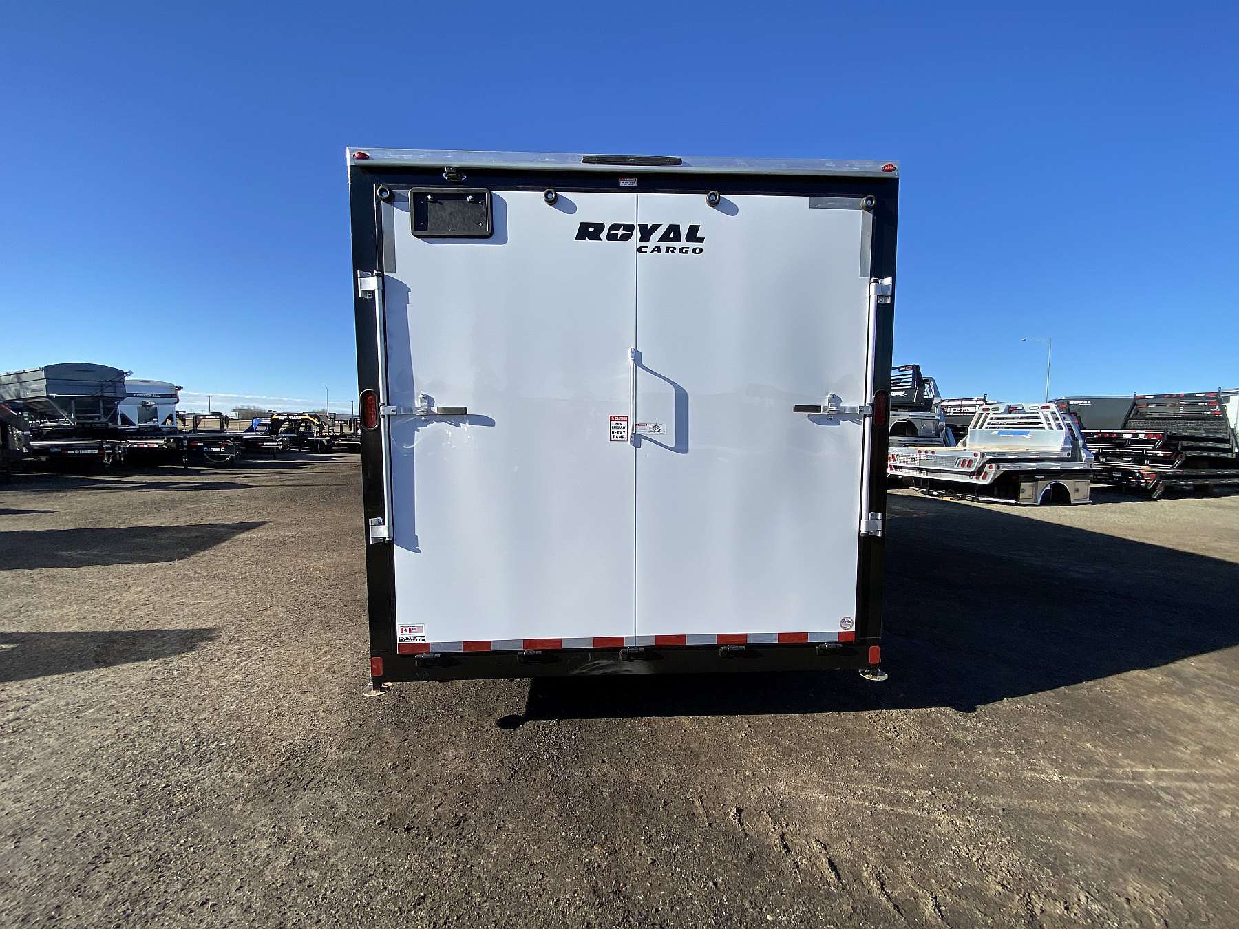 2026 Royal 8'x22' + 4' Enclosed Sled Trailer