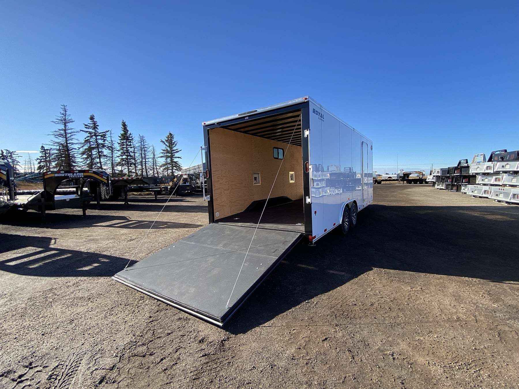 2026 Royal 8'x22' + 4' Enclosed Sled Trailer