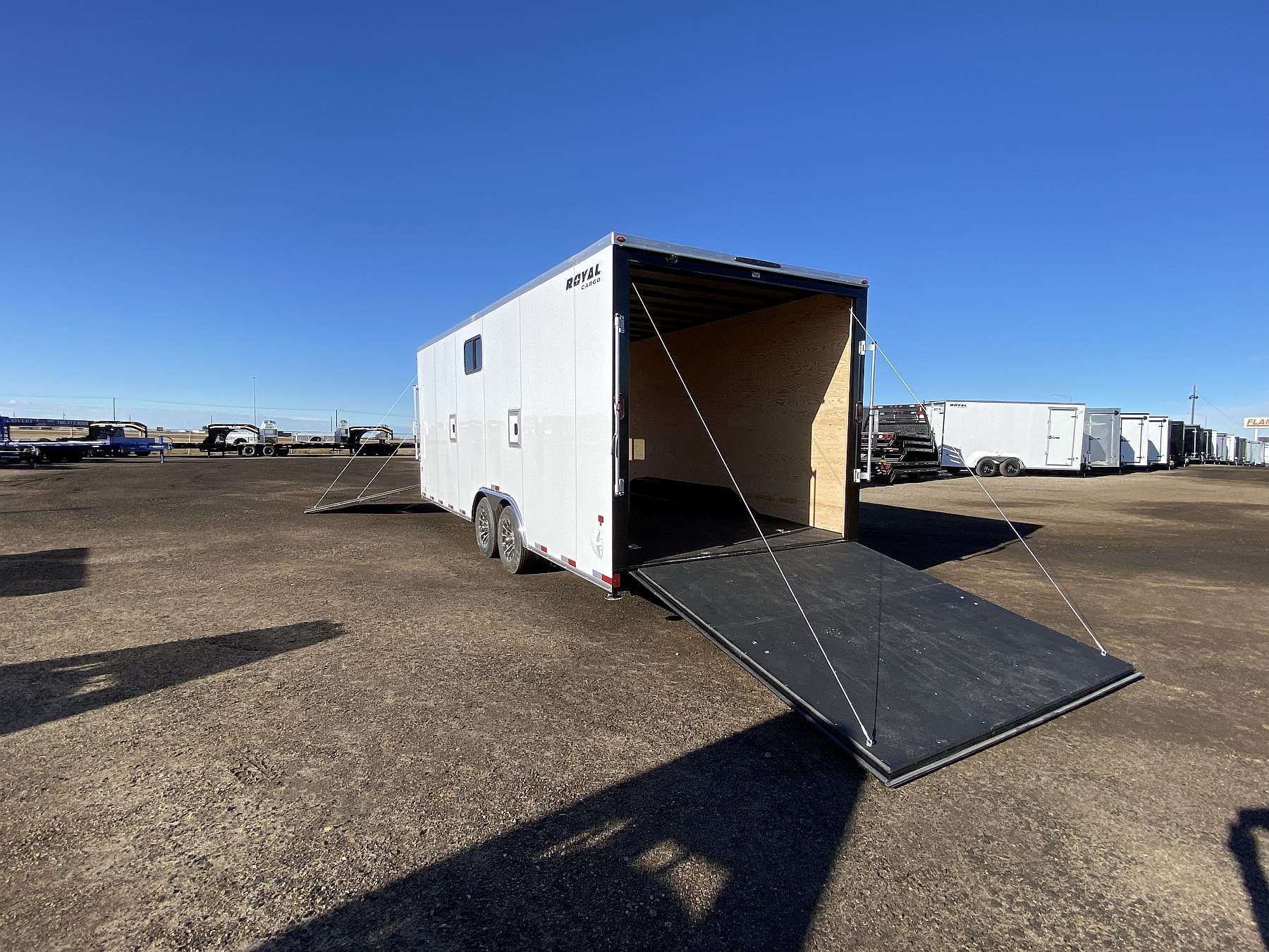 2026 Royal 8'x22' + 4' Enclosed Sled Trailer