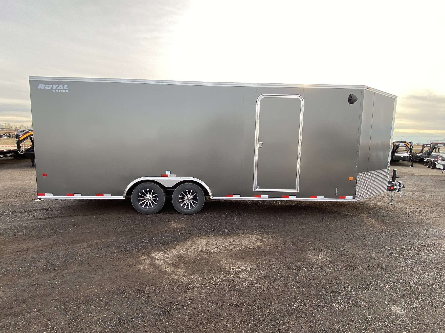 2026 Royal 8'x22' + 4' Enclosed Sled Trailer