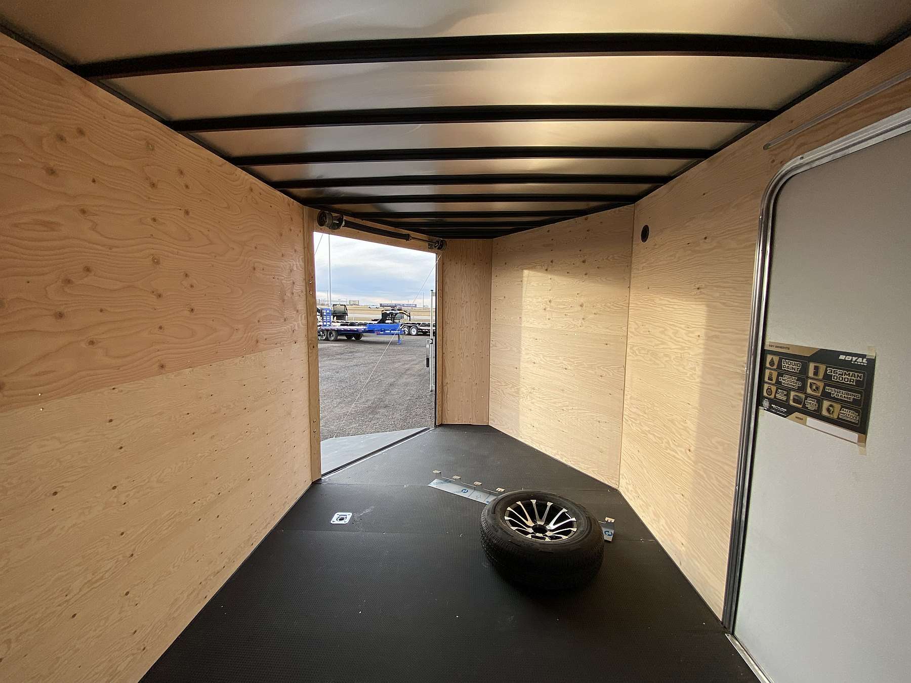 2026 Royal 8'x22' + 4' Enclosed Sled Trailer