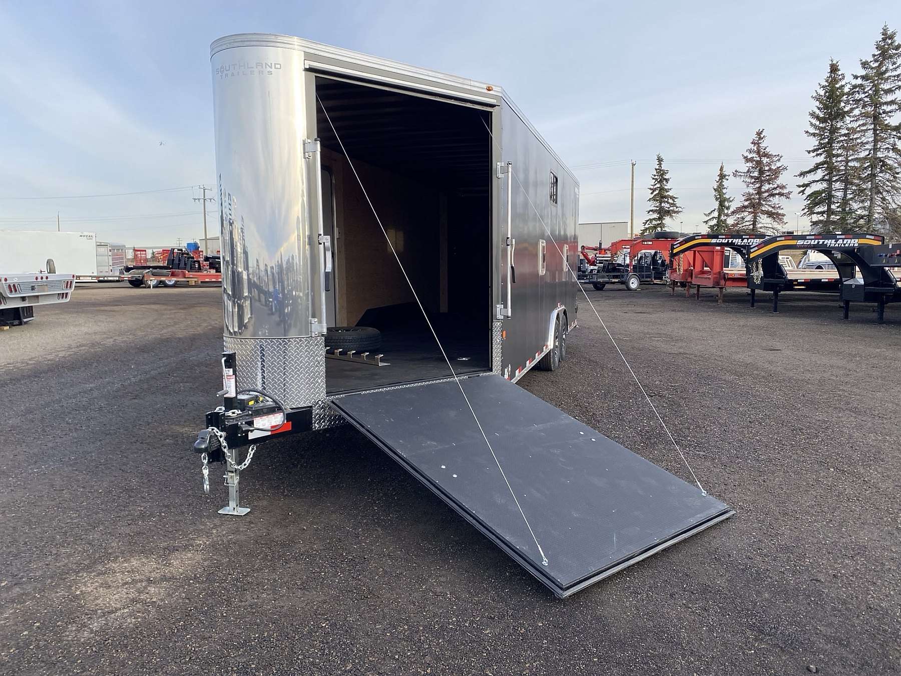 2026 Royal 8'x22' + 4' Enclosed Sled Trailer