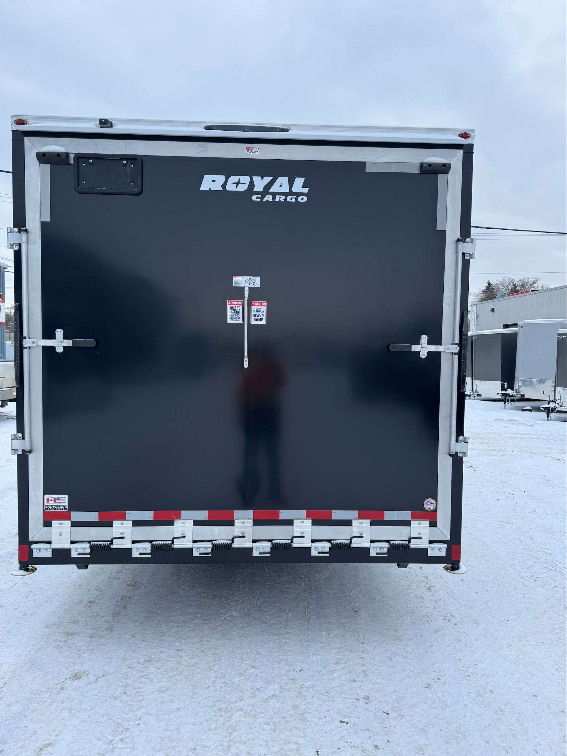 2026 Royal 8'x22' + 4' Enclosed Sled Trailer