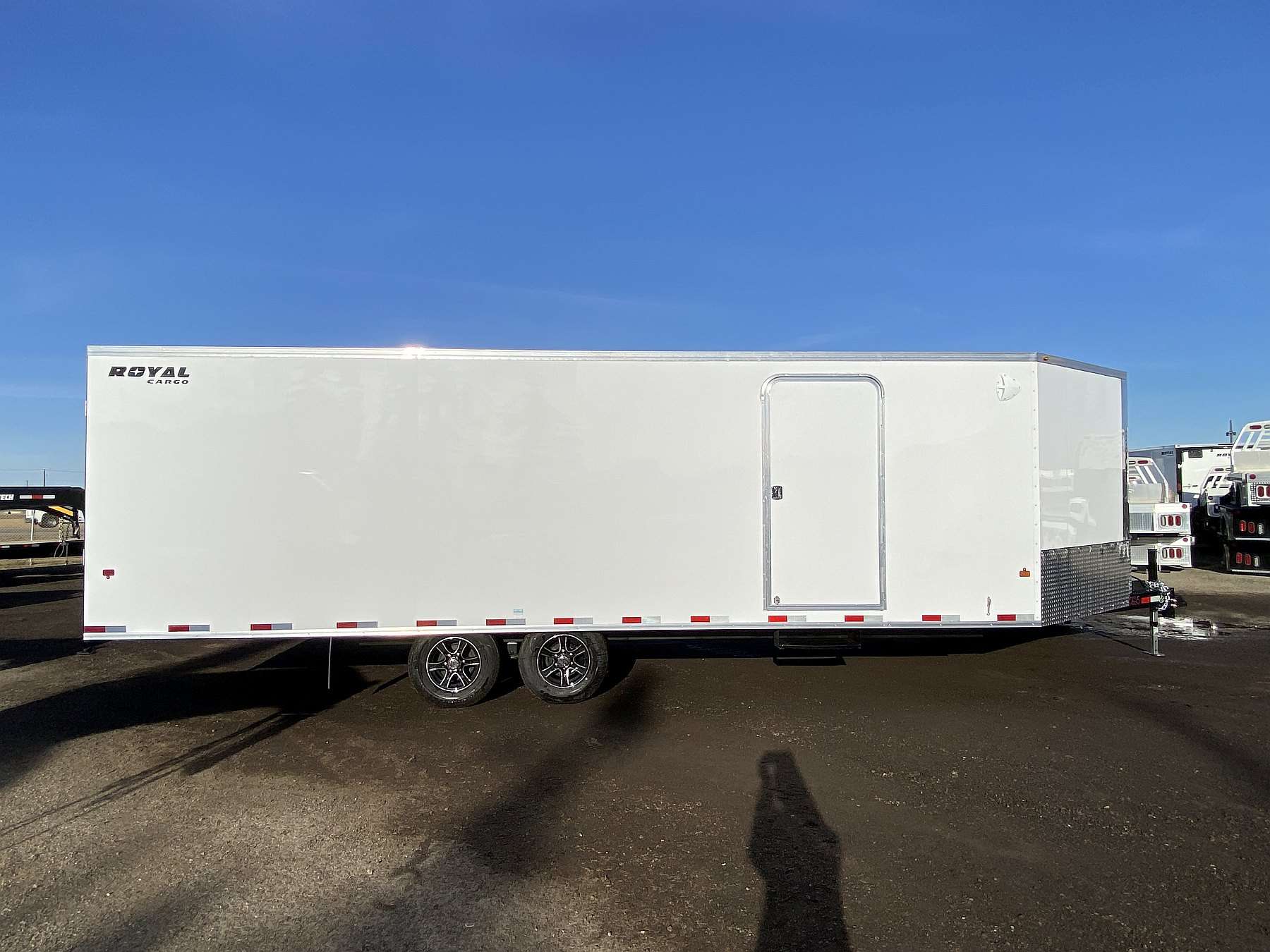 2026 Royal 8'x24' + 4' Enclosed Sled Trailer