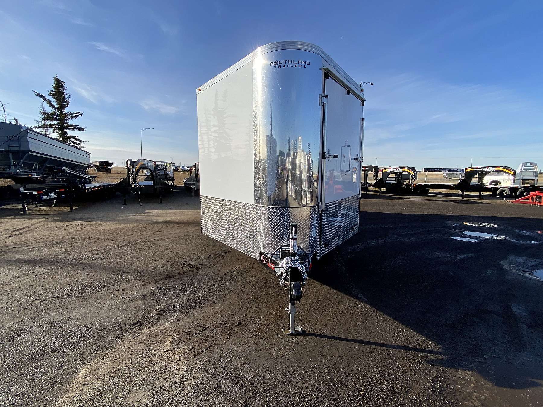 2026 Royal 8'x24' + 4' Enclosed Sled Trailer