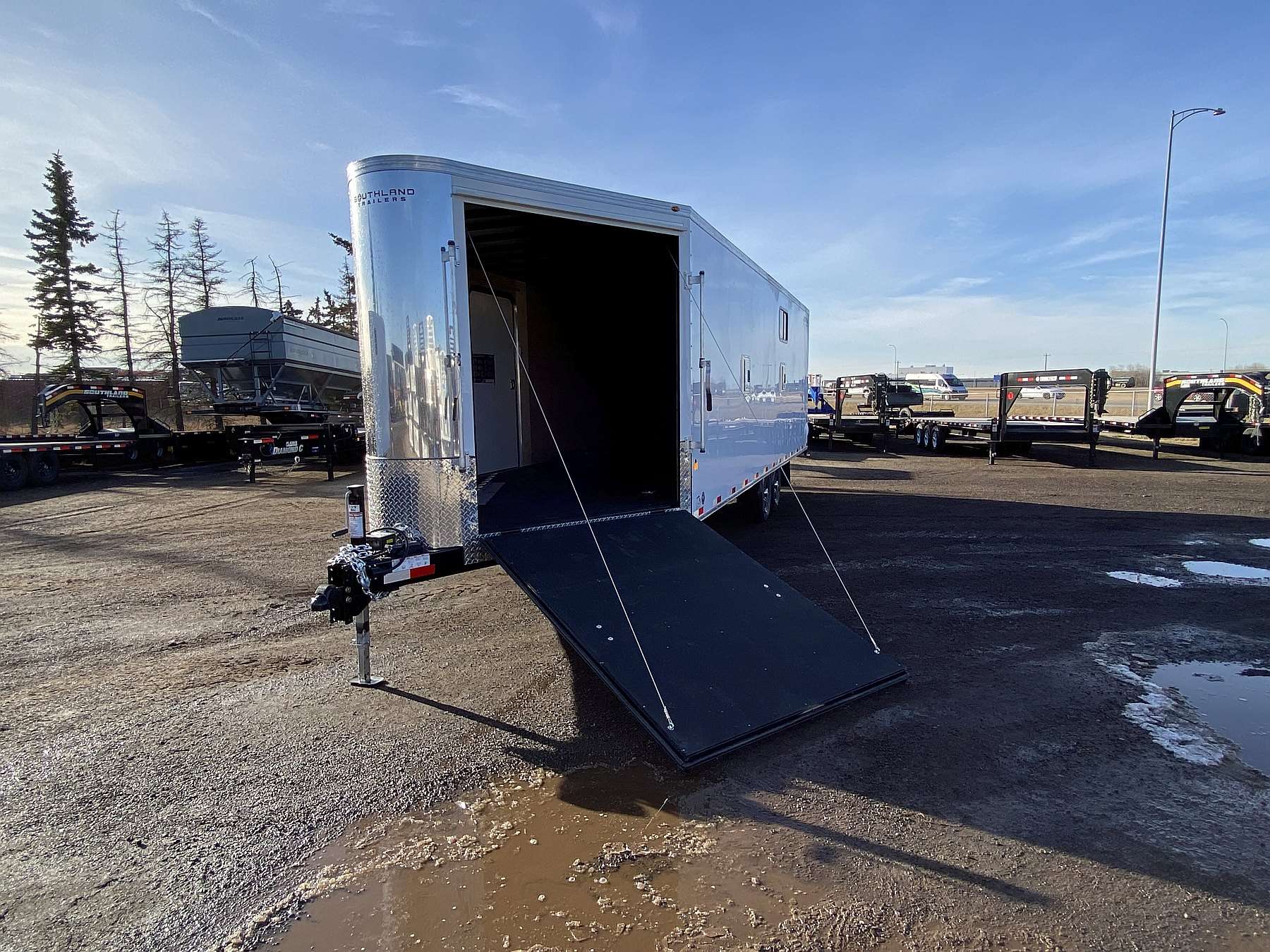 2026 Royal 8'x24' + 4' Enclosed Sled Trailer