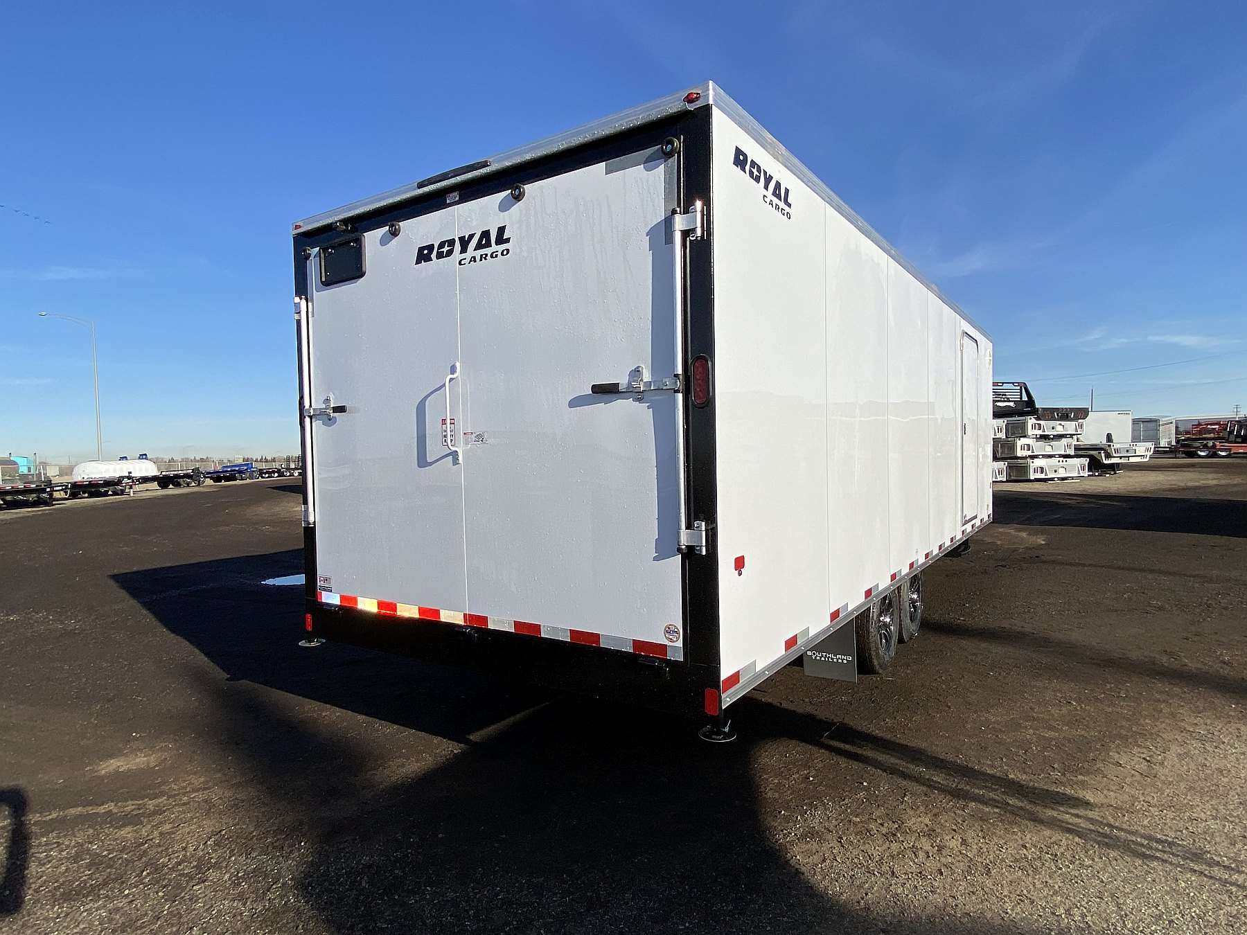 2026 Royal 8'x24' + 4' Enclosed Sled Trailer