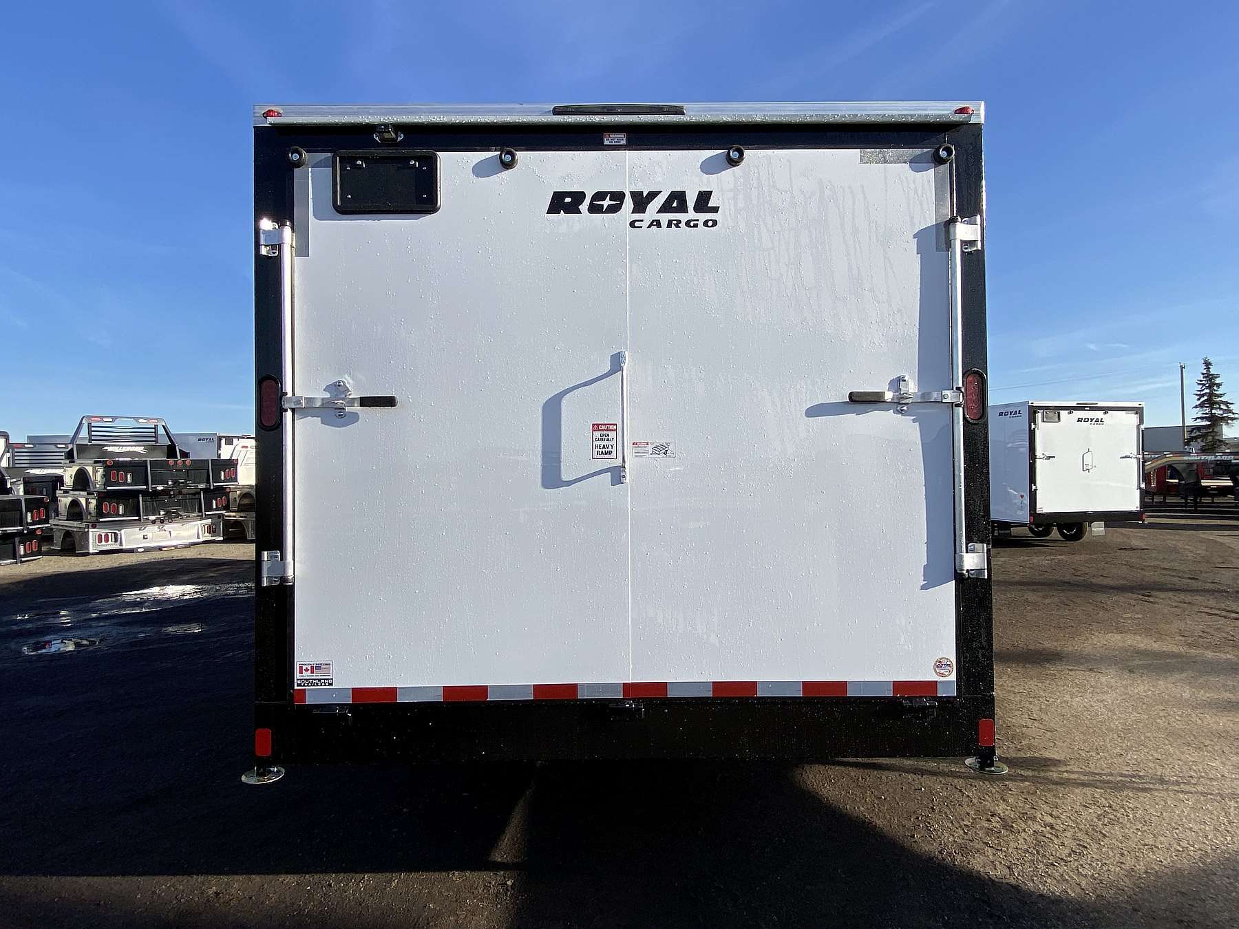 2026 Royal 8'x24' + 4' Enclosed Sled Trailer