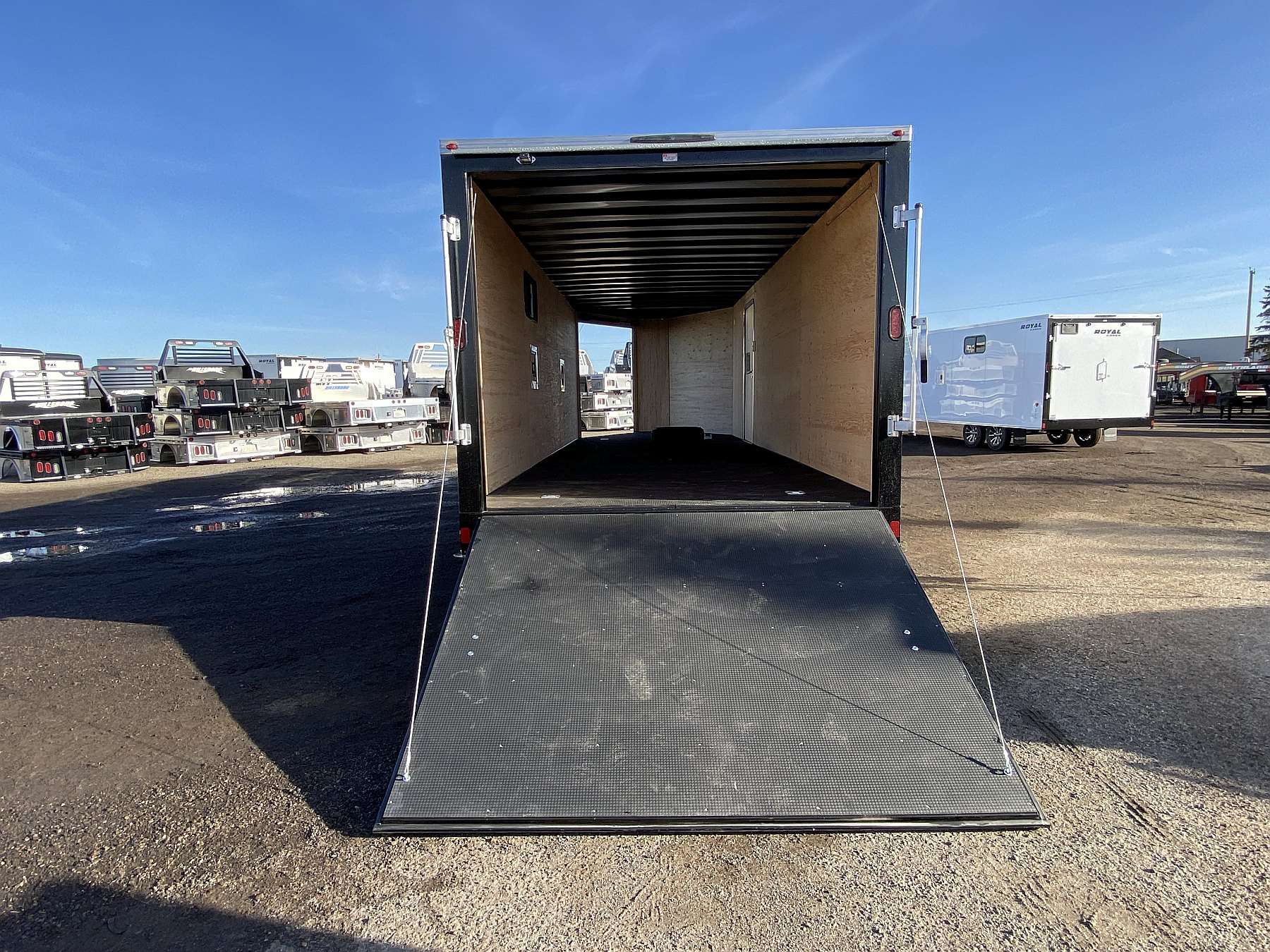 2026 Royal 8'x24' + 4' Enclosed Sled Trailer