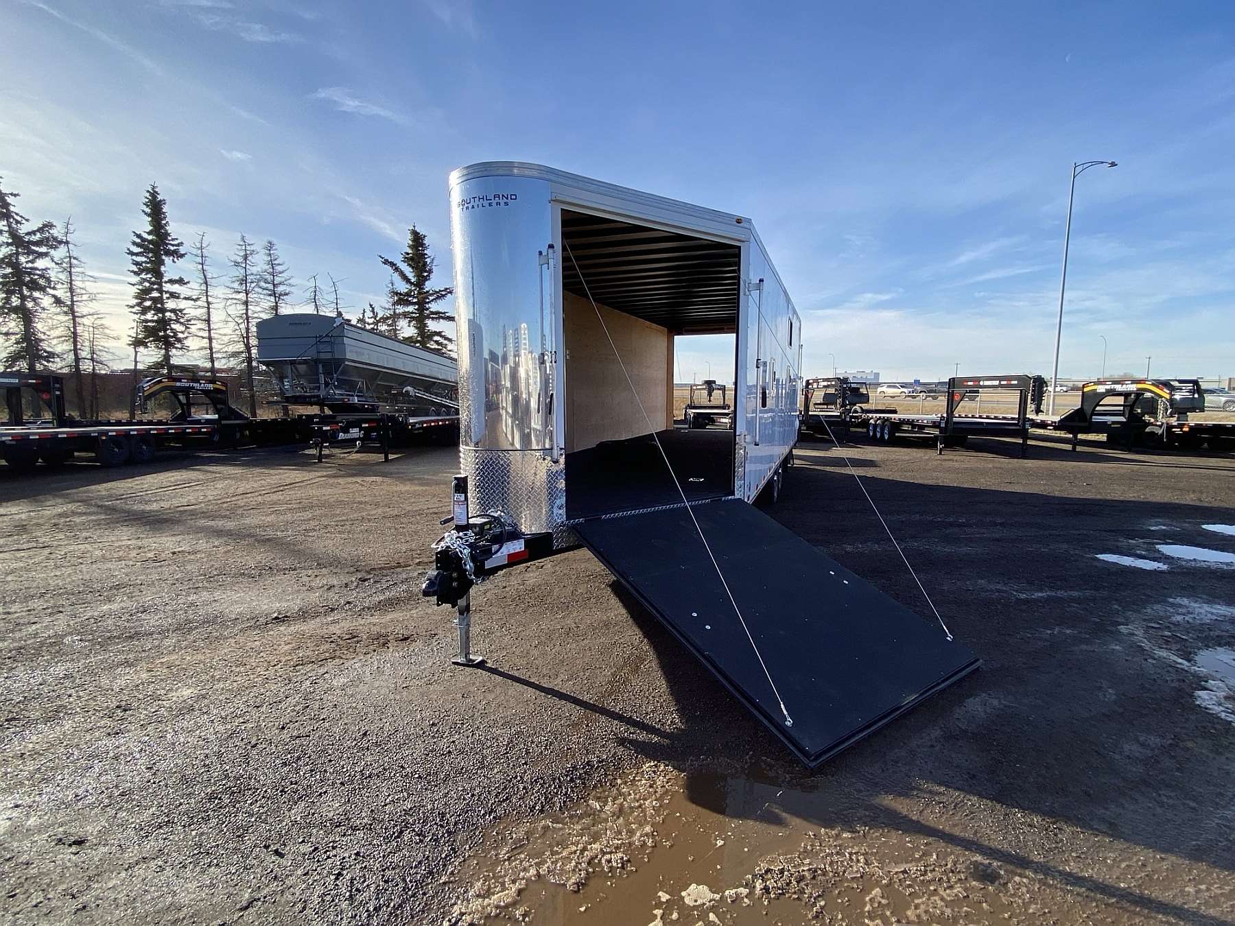 2026 Royal 8'x24' + 4' Enclosed Sled Trailer