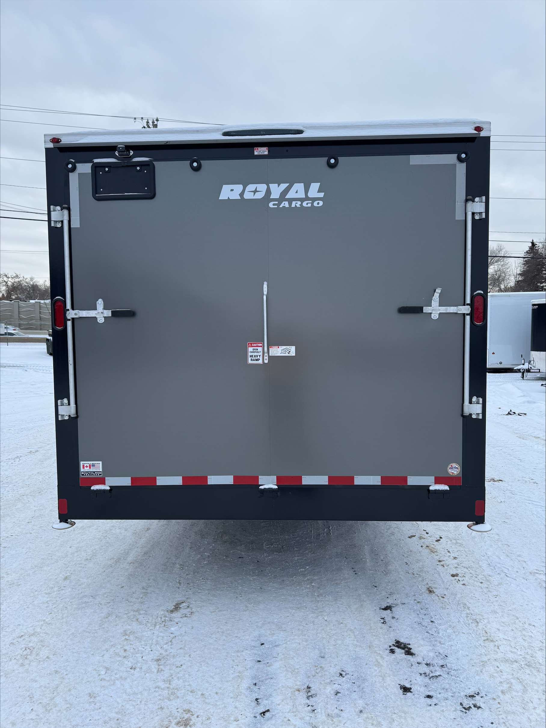 2026 Royal 8'x24' + 4' Enclosed Sled Trailer