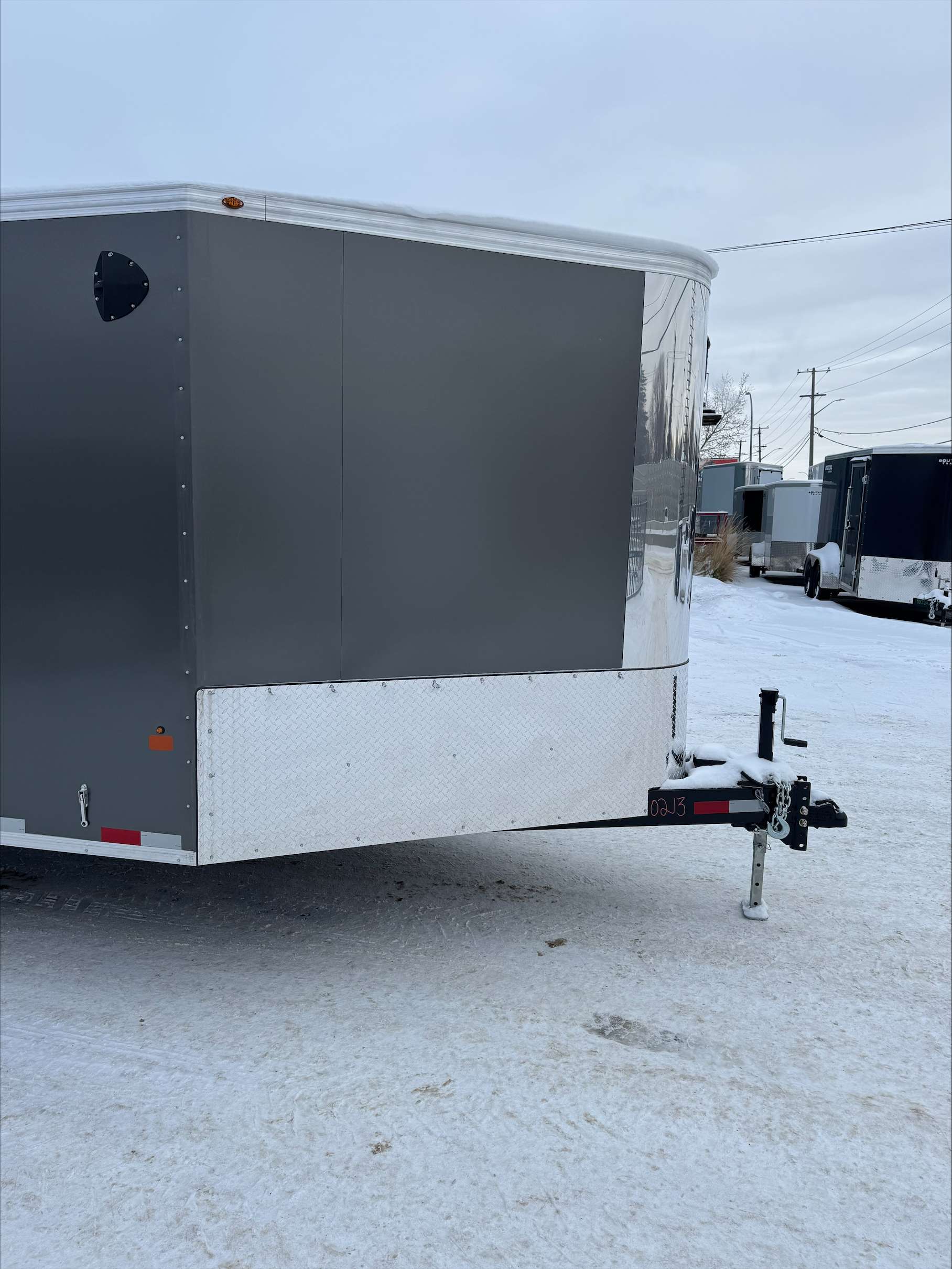 2026 Royal 8'x24' + 4' Enclosed Sled Trailer